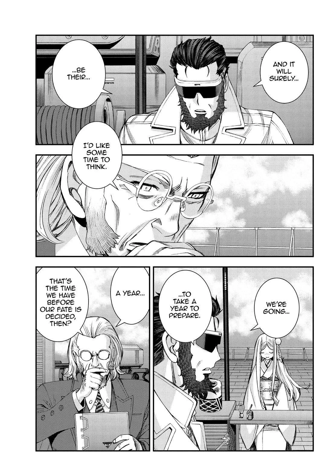 Aoki Hagane no Arpeggio Chapter 140 page 57 - 
