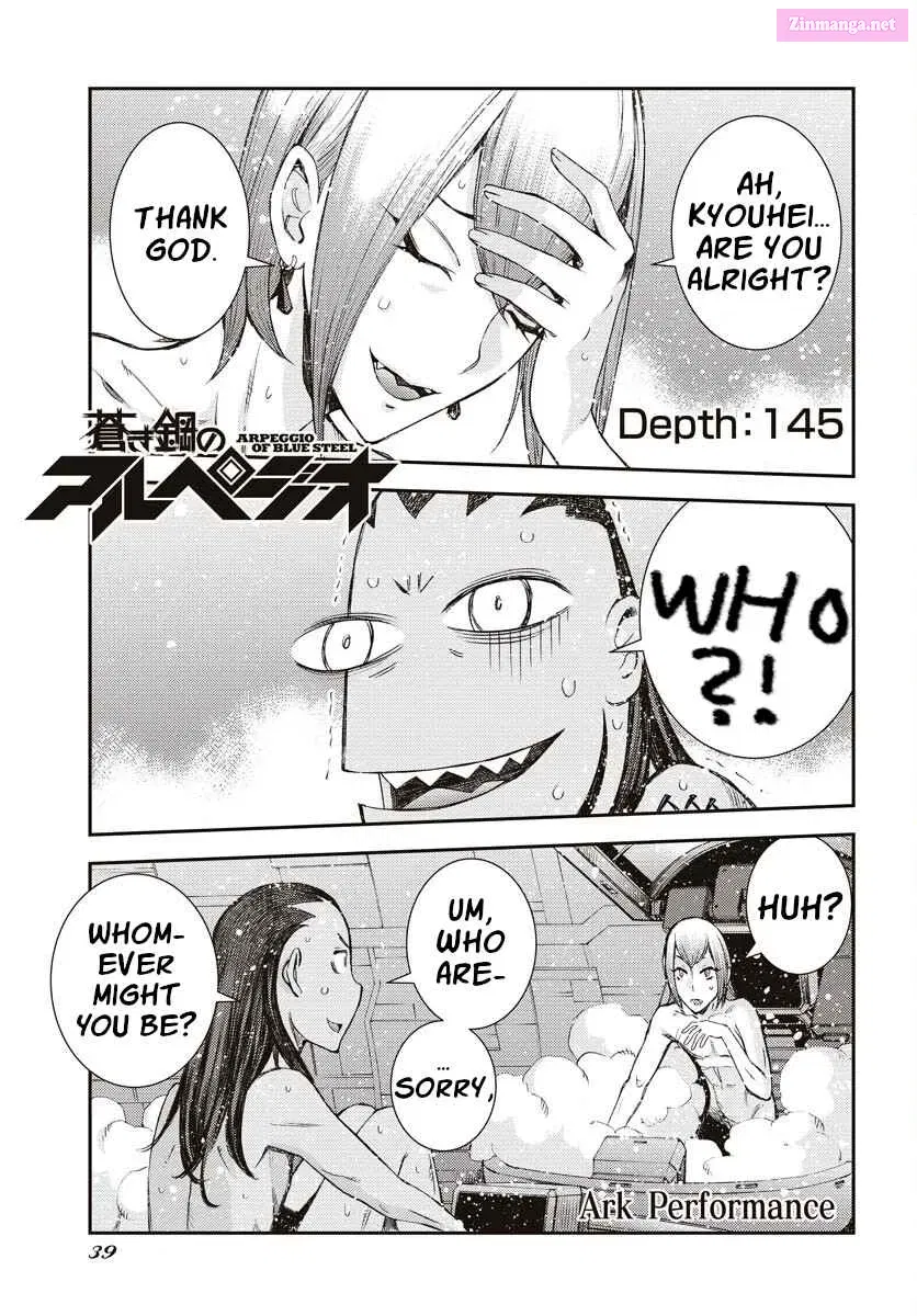 Aoki Hagane no Arpeggio Chapter 145 page 1 - 