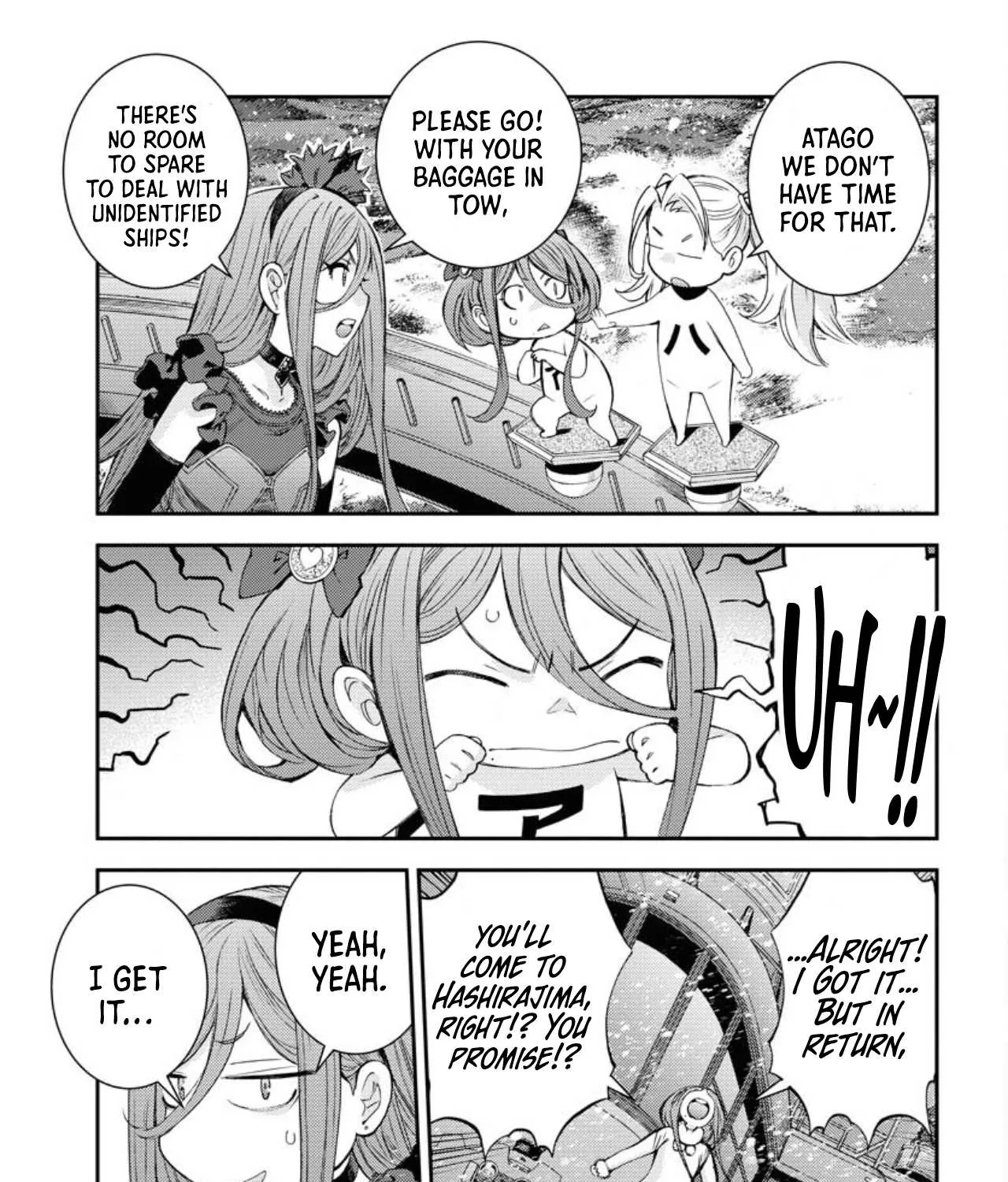 Aoki Hagane no Arpeggio Chapter 151 page 19 - 