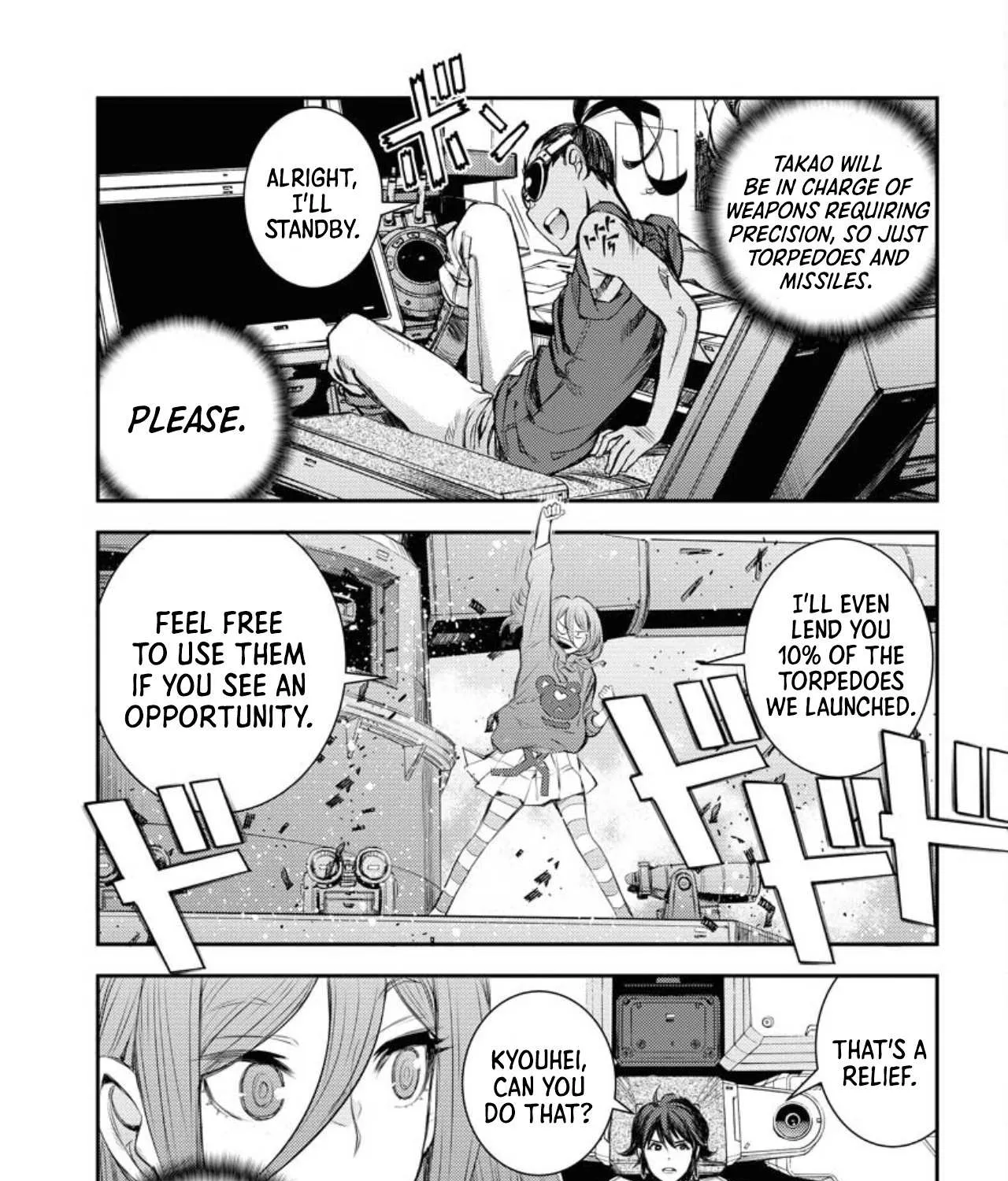 Aoki Hagane no Arpeggio Chapter 152 page 68 - 