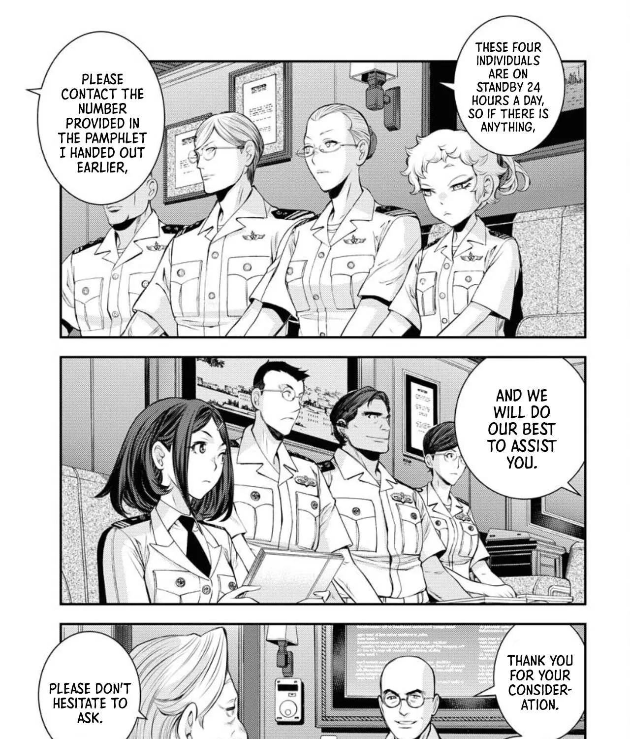 Aoki Hagane no Arpeggio Chapter 155 page 19 - 