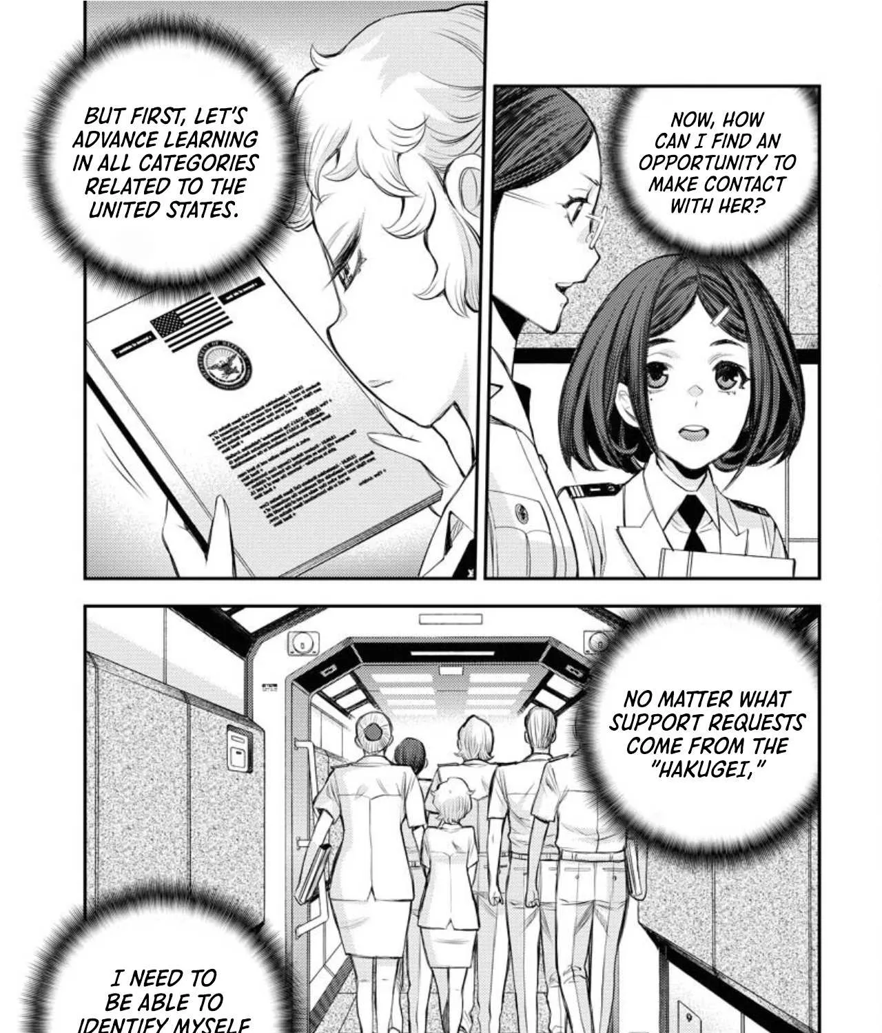 Aoki Hagane no Arpeggio Chapter 155 page 27 - 