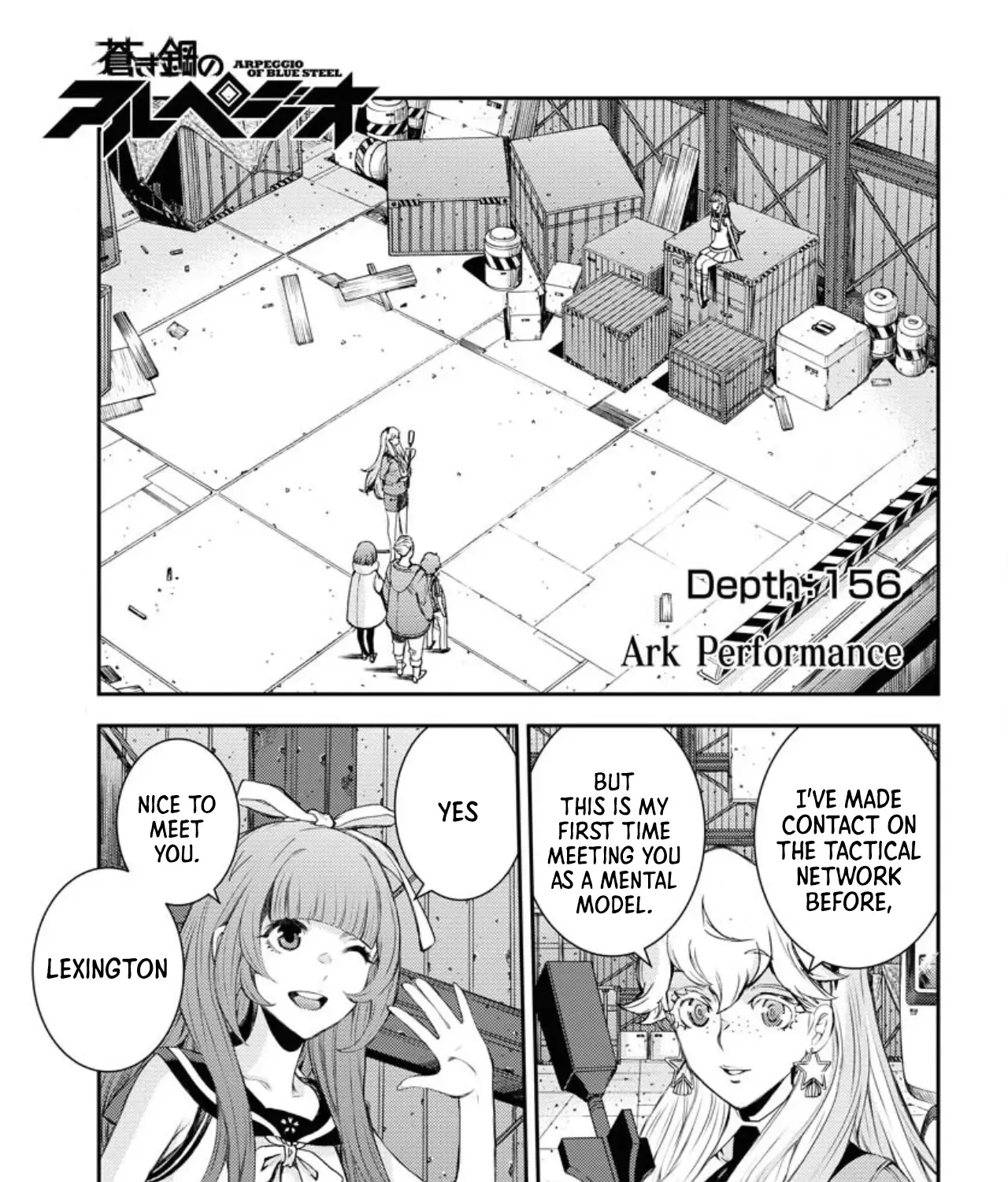 Aoki Hagane no Arpeggio Chapter 156 page 2 - 