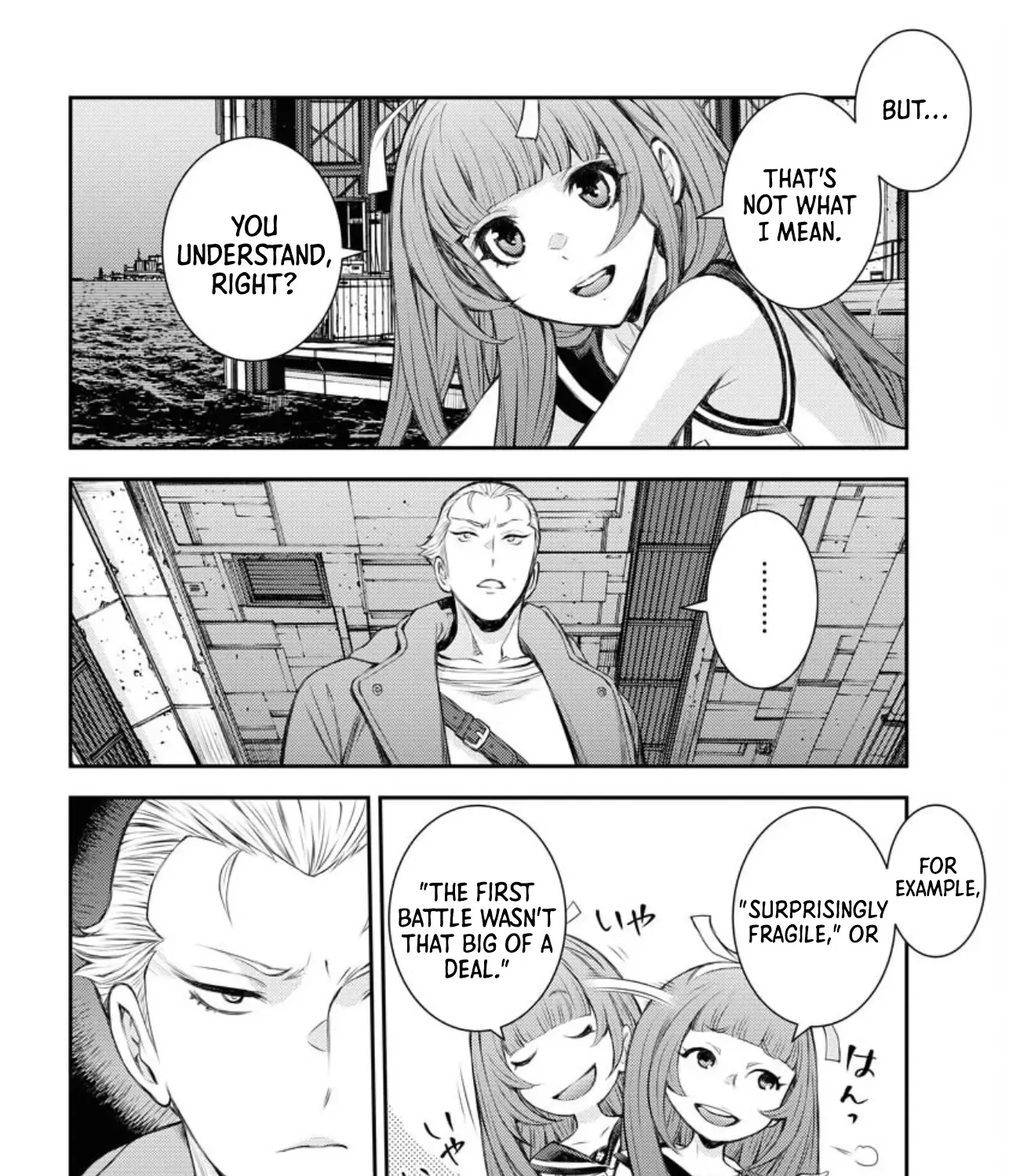 Aoki Hagane no Arpeggio Chapter 156 page 12 - 
