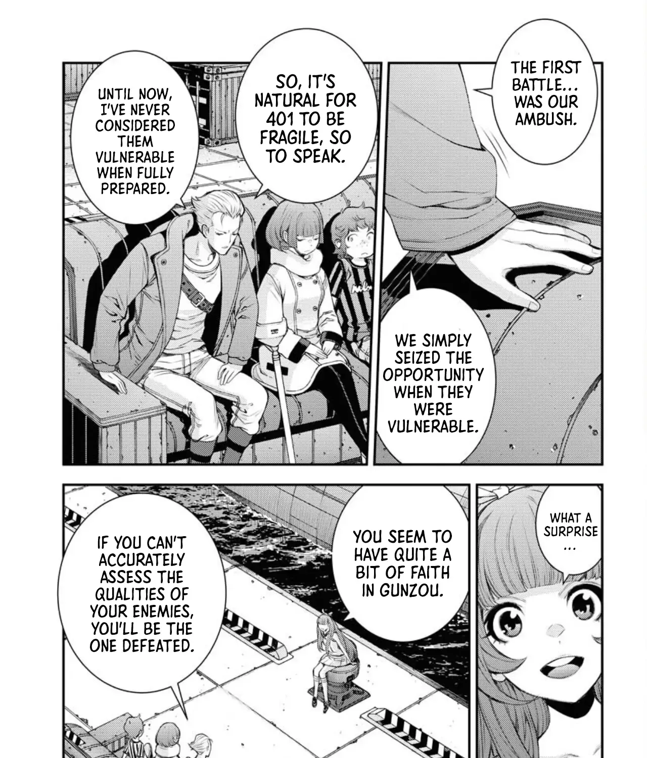 Aoki Hagane no Arpeggio Chapter 156 page 14 - 