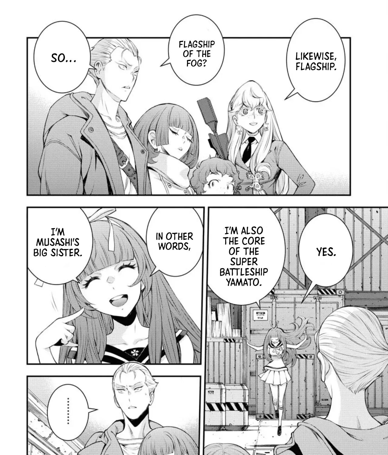 Aoki Hagane no Arpeggio Chapter 156 page 4 - 