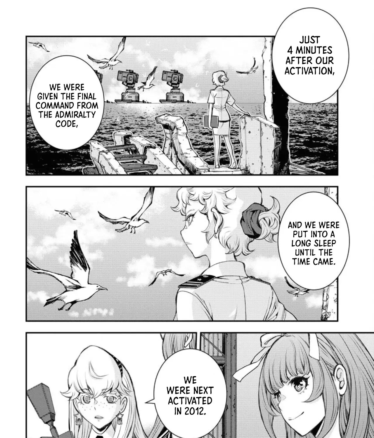 Aoki Hagane no Arpeggio Chapter 156 page 36 - 