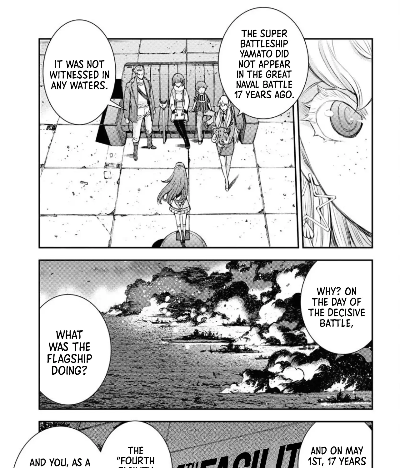 Aoki Hagane no Arpeggio Chapter 156 page 58 - 