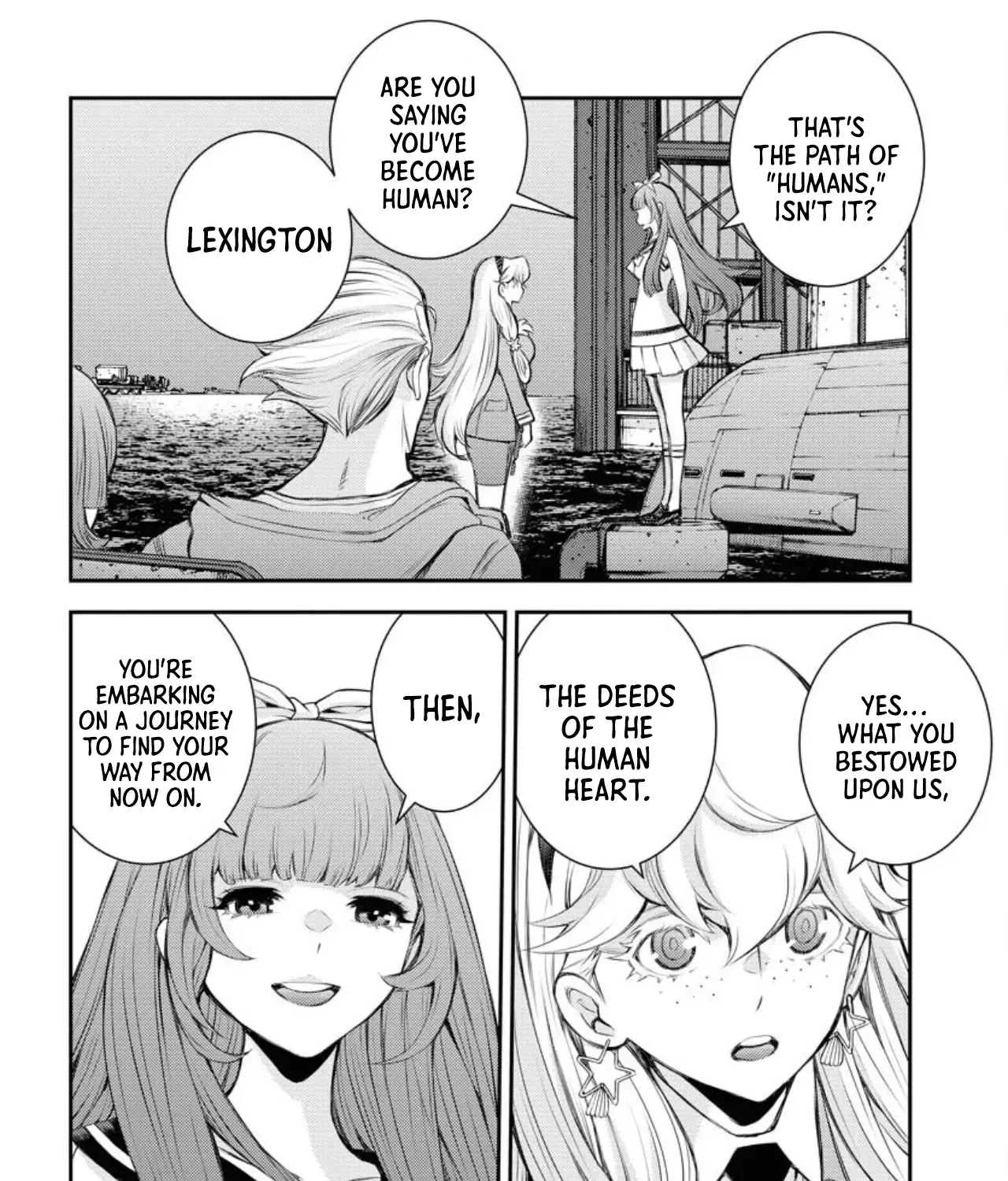 Aoki Hagane no Arpeggio Chapter 156 page 64 - 