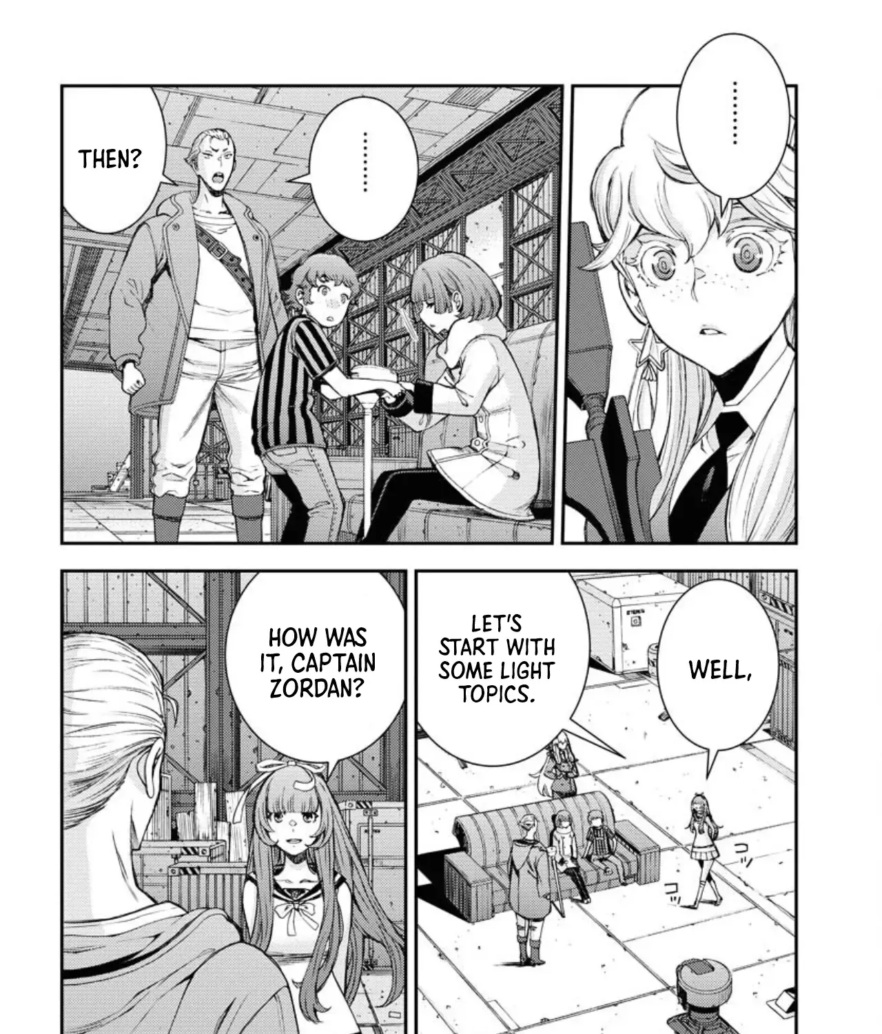 Aoki Hagane no Arpeggio Chapter 156 page 8 - 