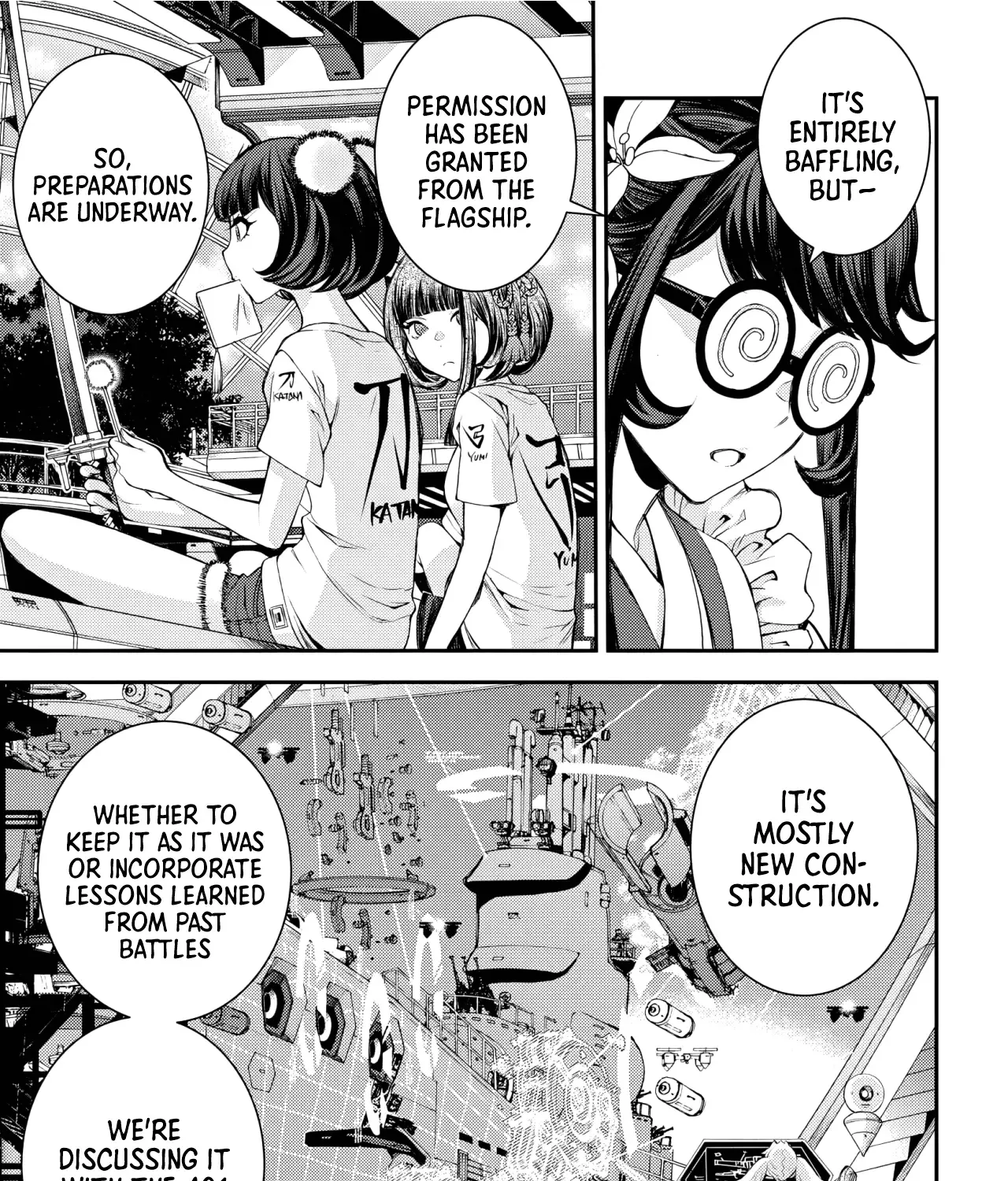 Aoki Hagane no Arpeggio Chapter 157 page 12 - 