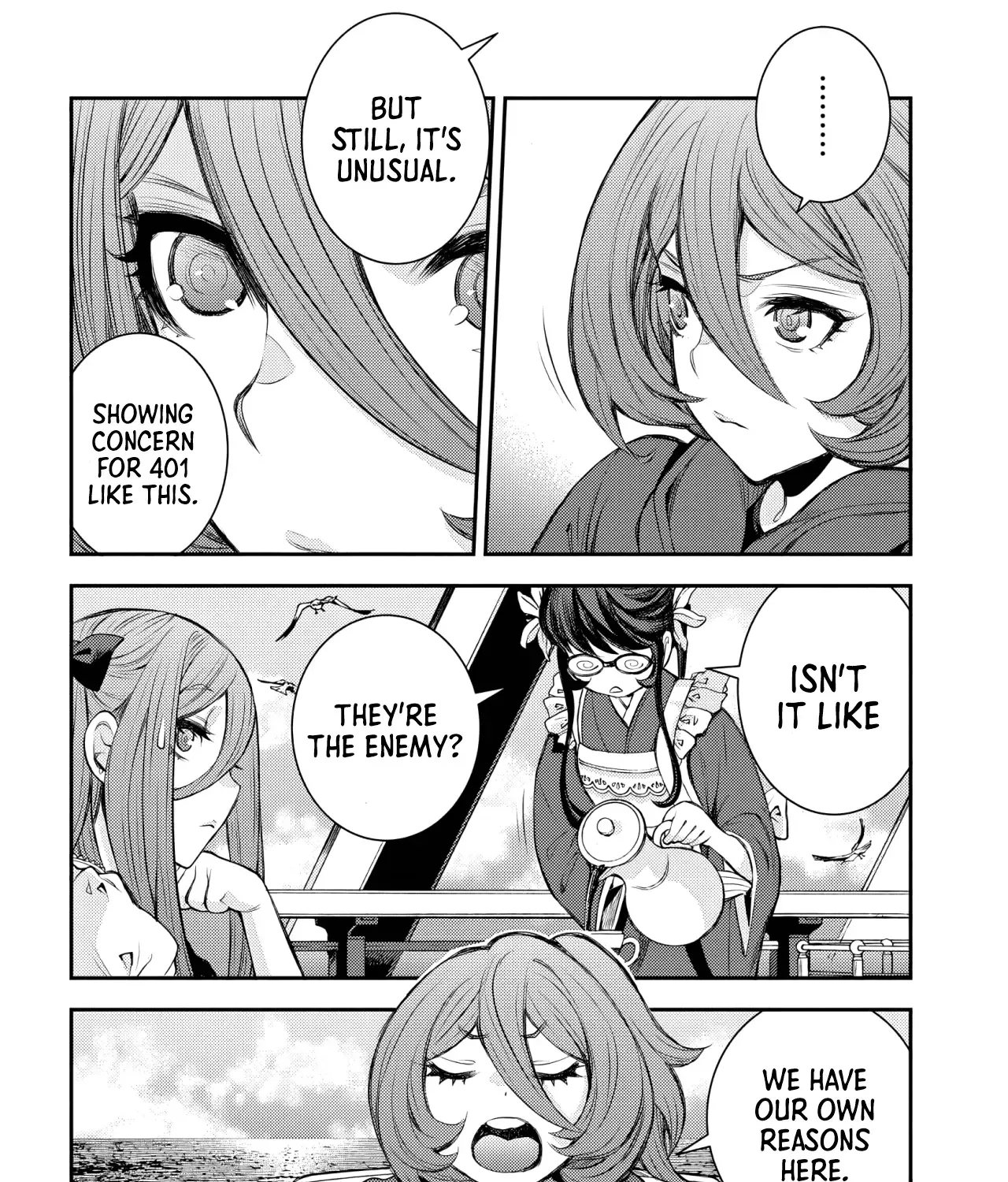Aoki Hagane no Arpeggio Chapter 157 page 14 - 