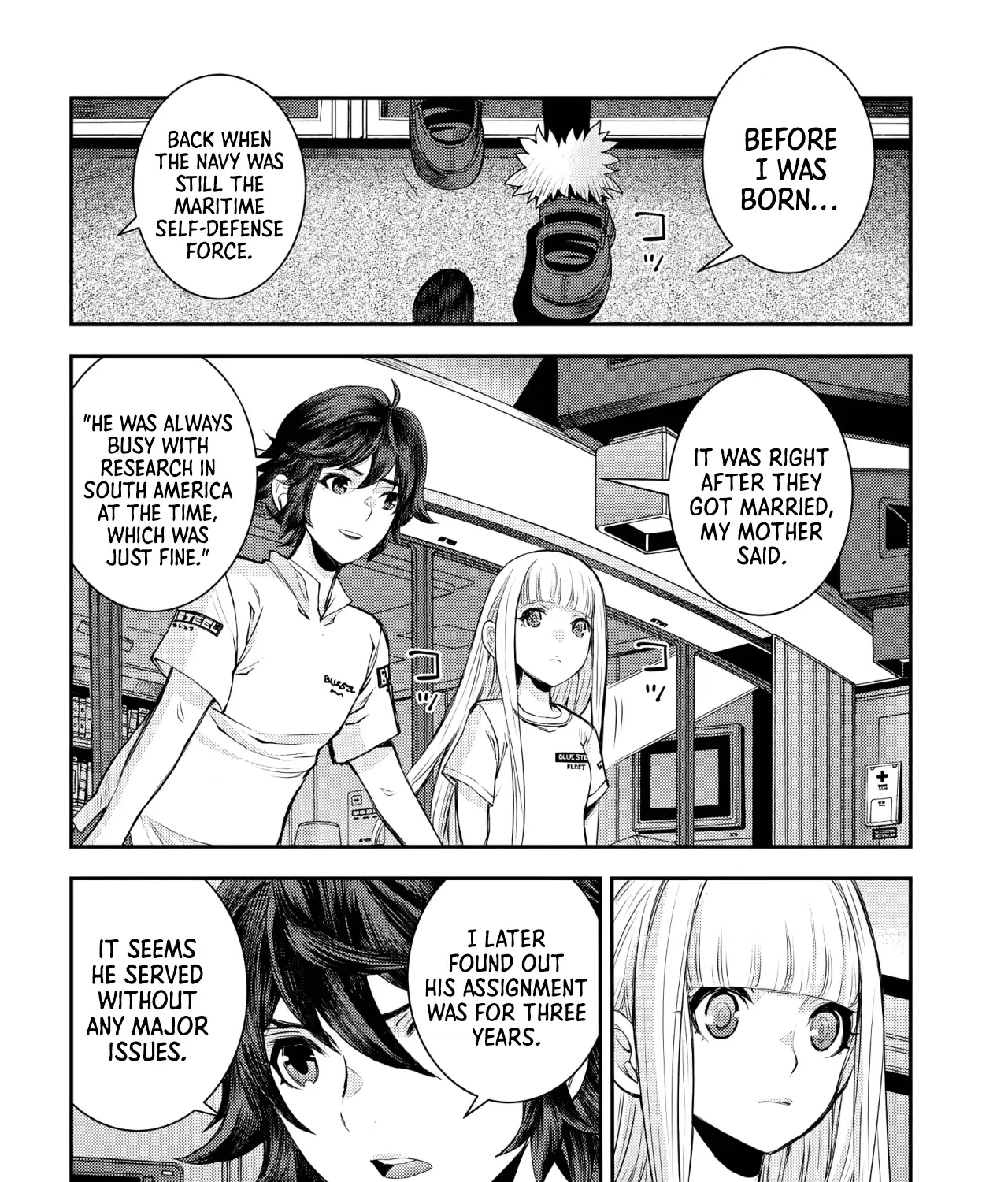 Aoki Hagane no Arpeggio Chapter 157 page 22 - 