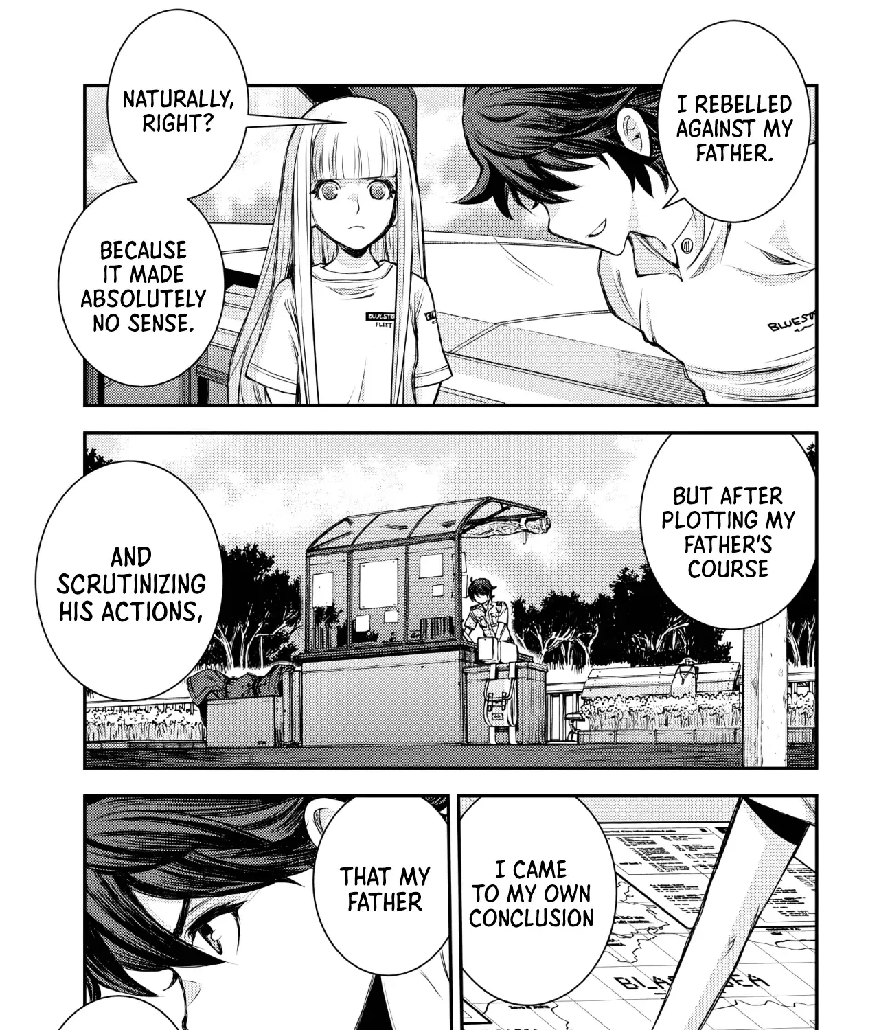 Aoki Hagane no Arpeggio Chapter 157 page 28 - 