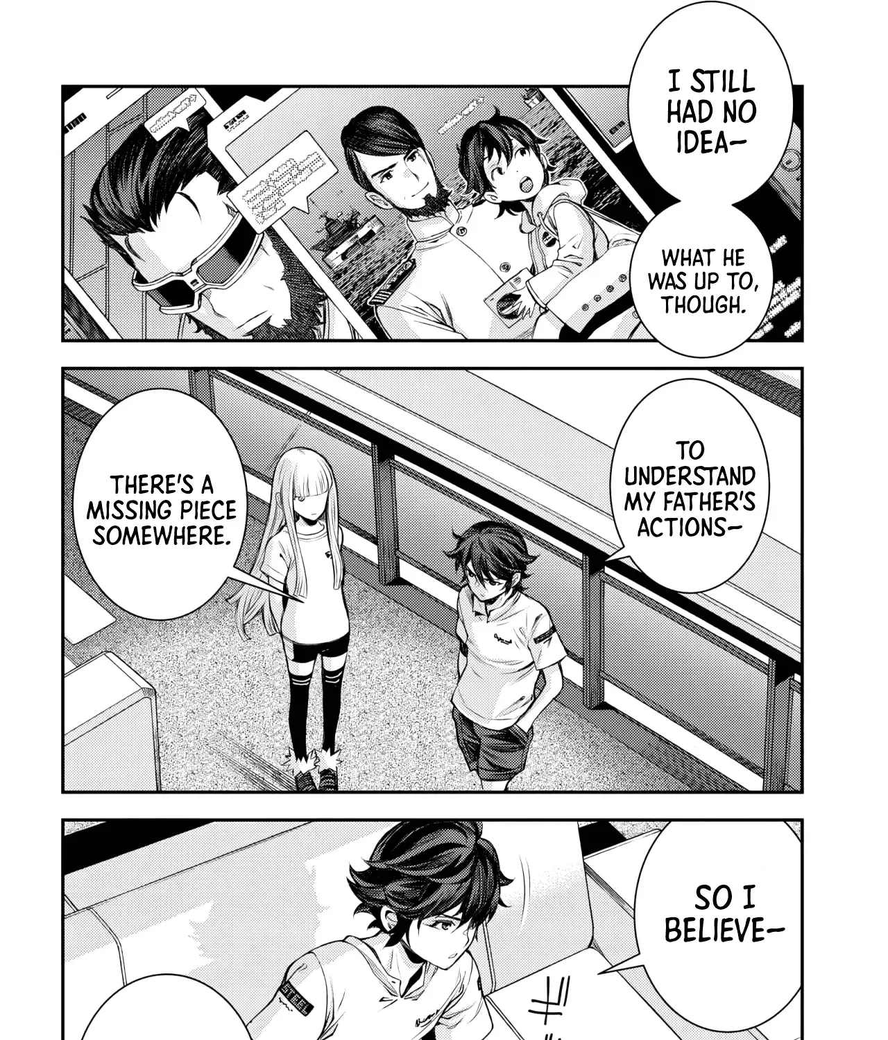 Aoki Hagane no Arpeggio Chapter 157 page 30 - 
