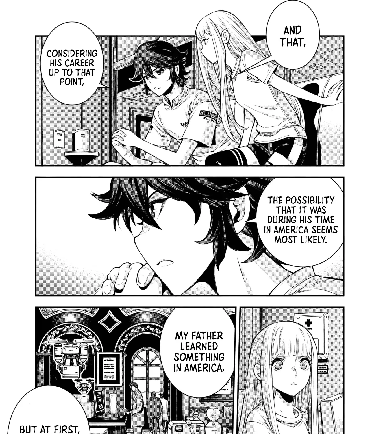 Aoki Hagane no Arpeggio Chapter 157 page 32 - 