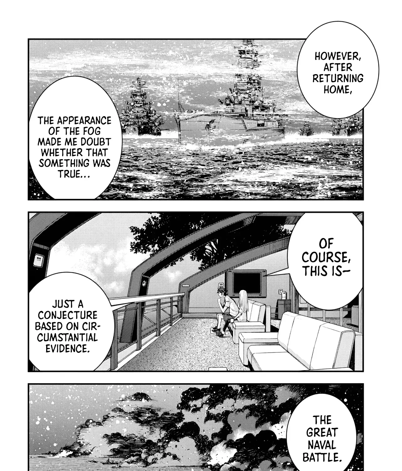 Aoki Hagane no Arpeggio Chapter 157 page 34 - 