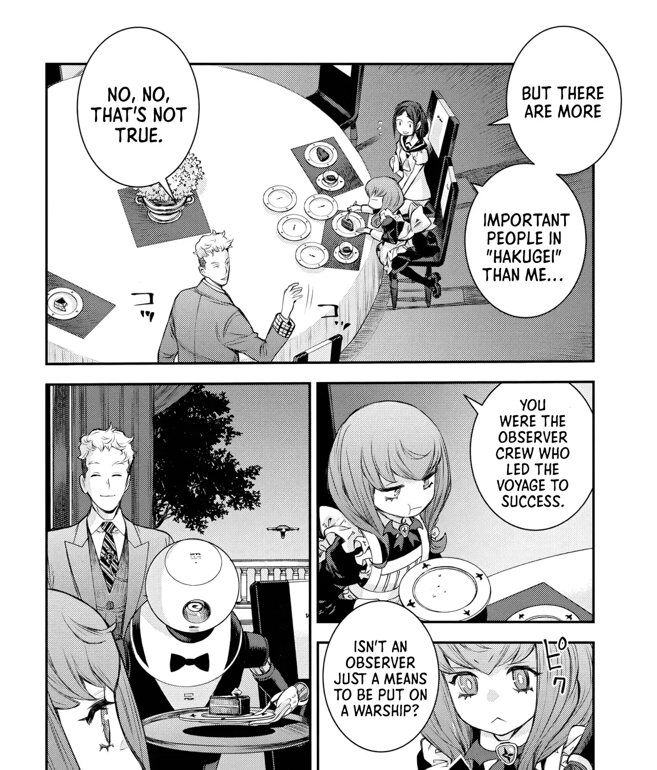 Aoki Hagane no Arpeggio Chapter 157 page 54 - 