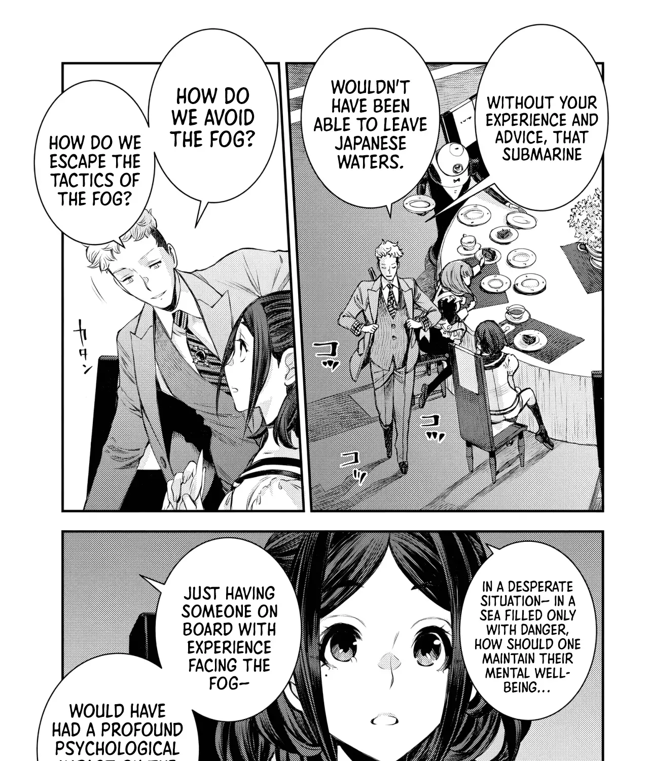 Aoki Hagane no Arpeggio Chapter 157 page 56 - 