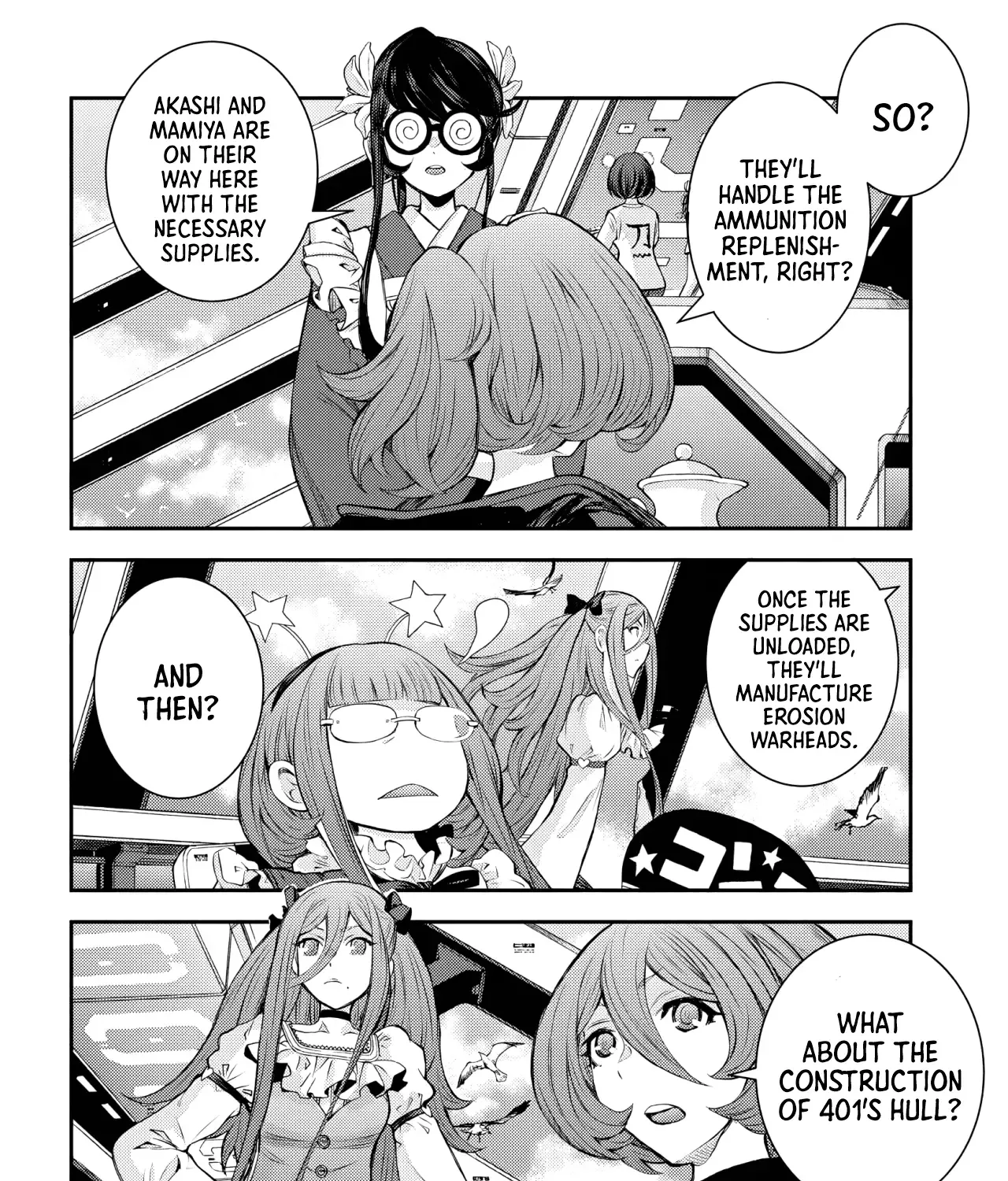 Aoki Hagane no Arpeggio Chapter 157 page 10 - 