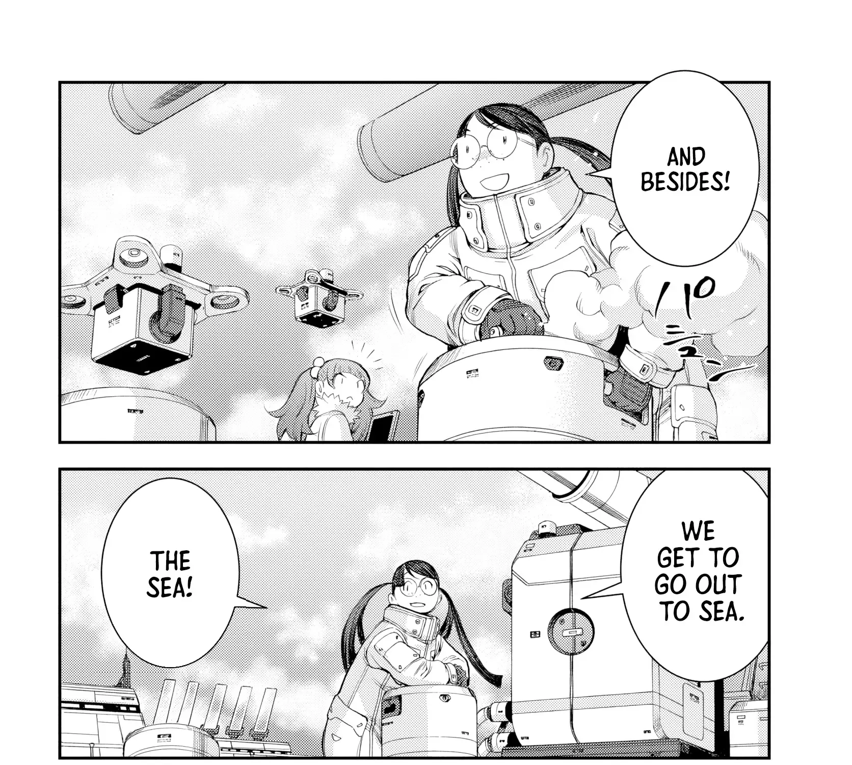 Aoki Hagane no Arpeggio Chapter 158 page 11 - 