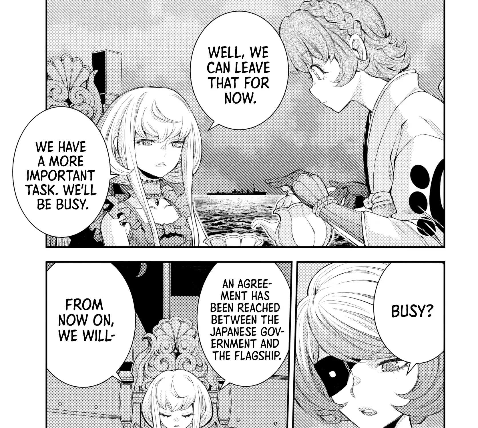 Aoki Hagane no Arpeggio Chapter 158 page 29 - 