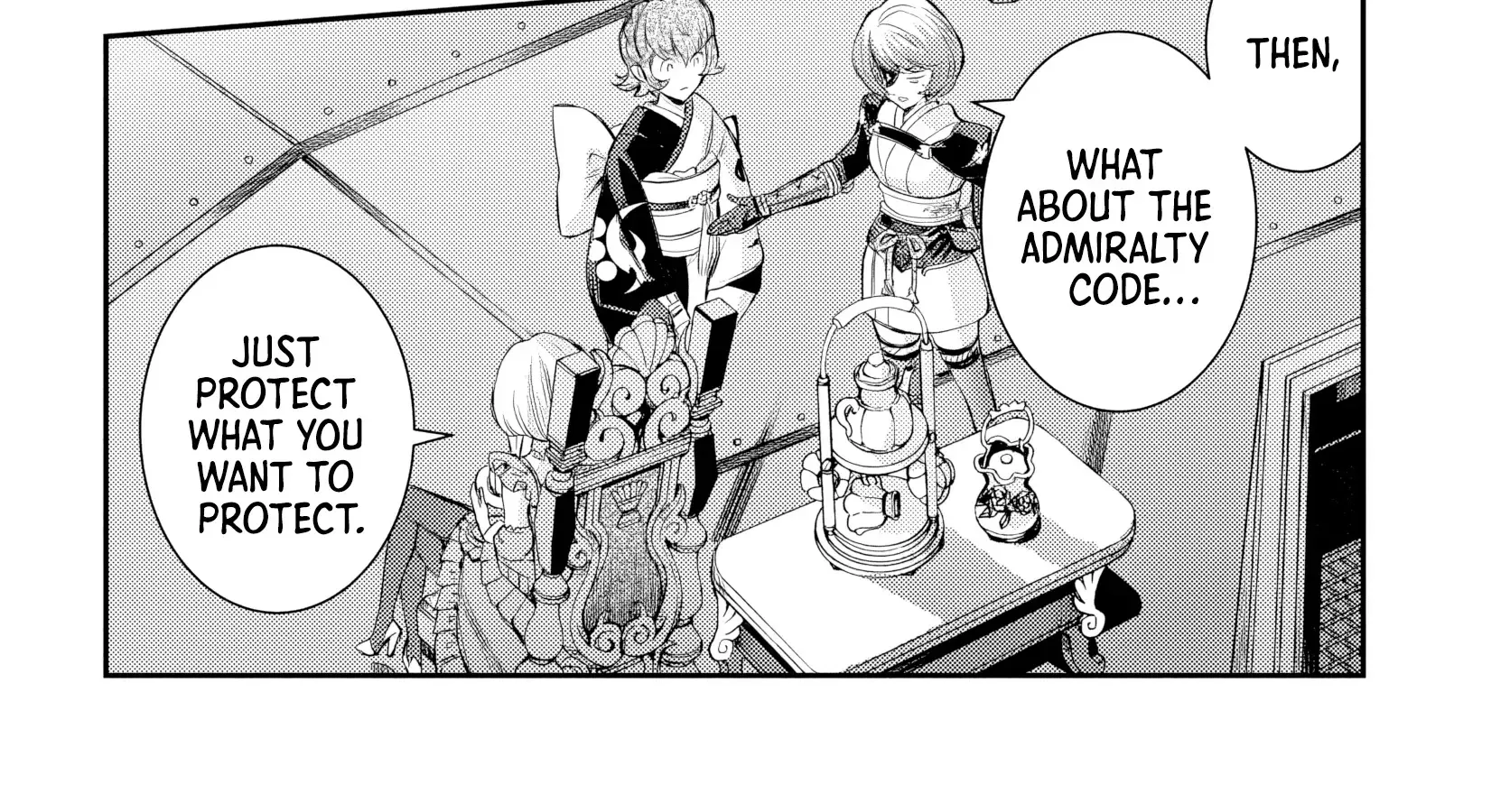 Aoki Hagane no Arpeggio Chapter 158 page 36 - 