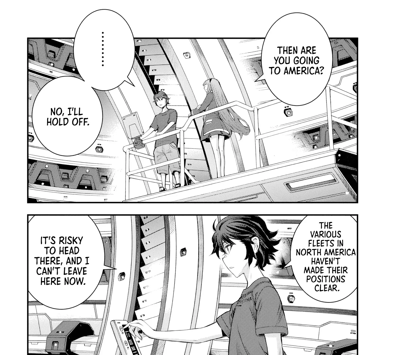 Aoki Hagane no Arpeggio Chapter 158 page 51 - 