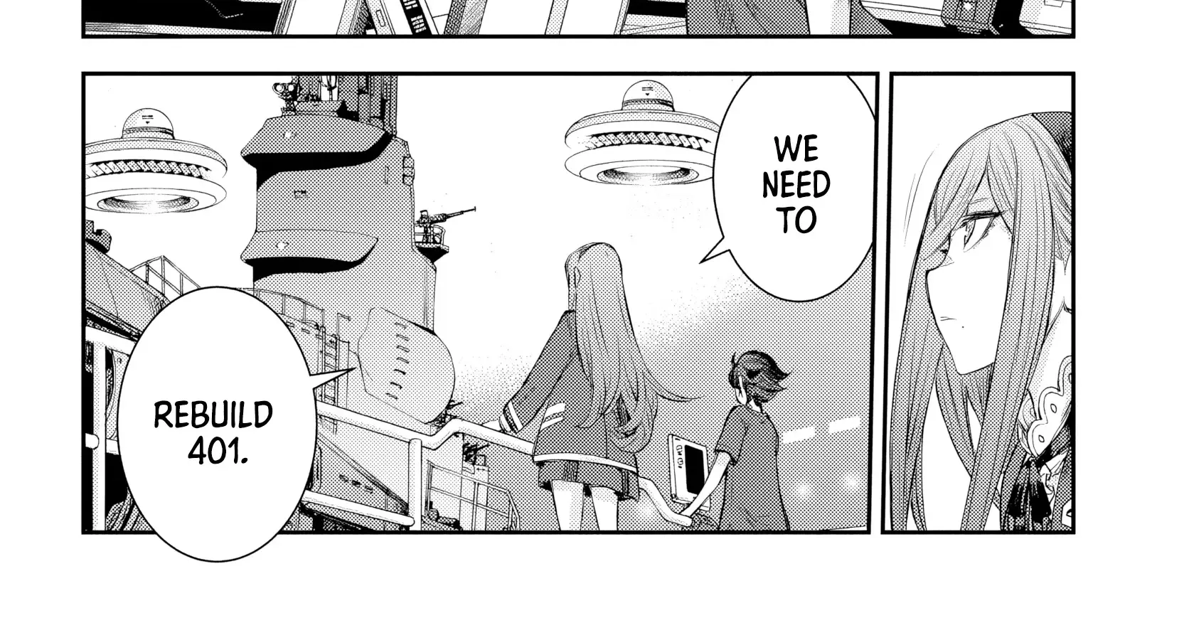 Aoki Hagane no Arpeggio Chapter 158 page 52 - 
