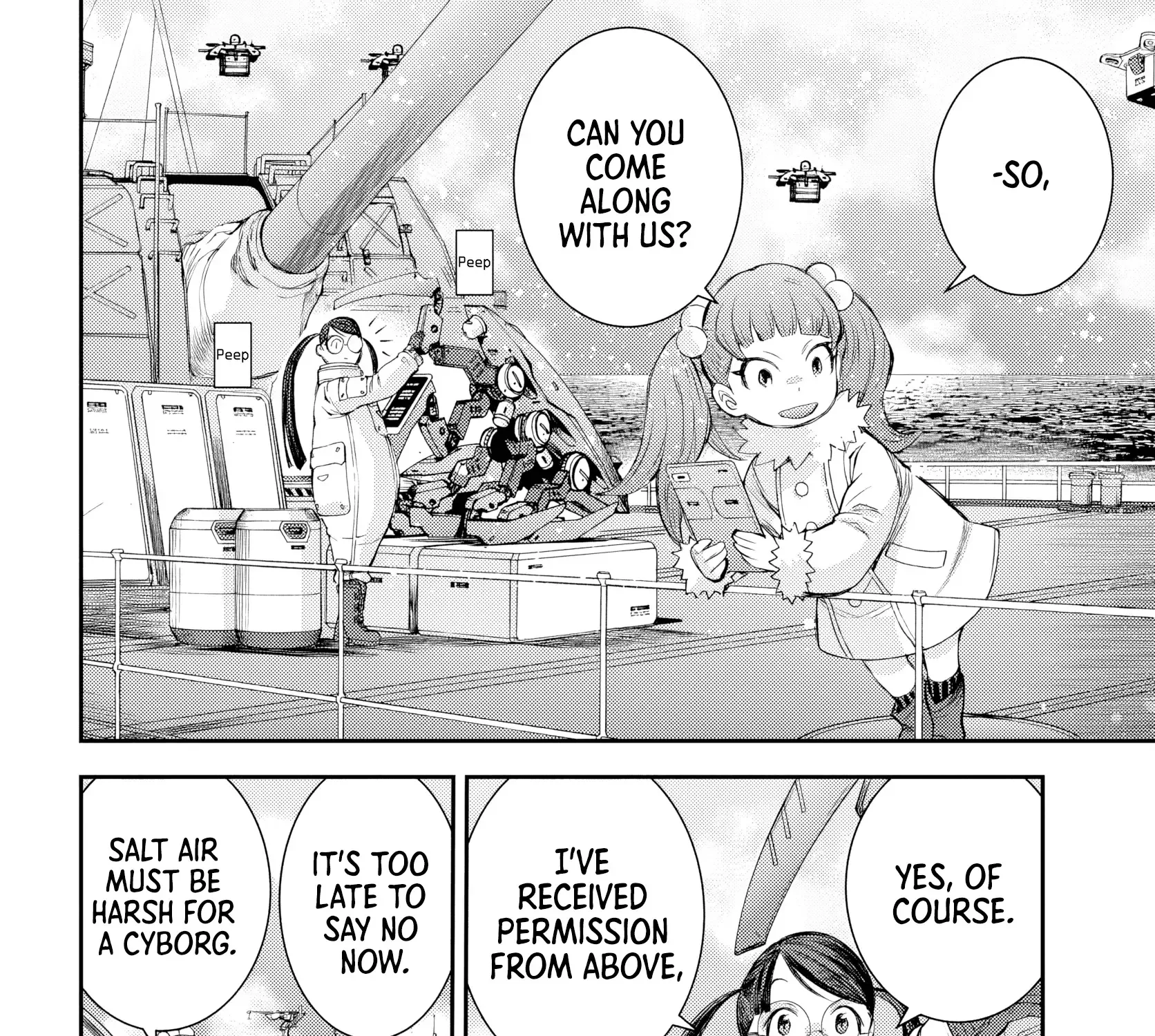 Aoki Hagane no Arpeggio Chapter 158 page 7 - 