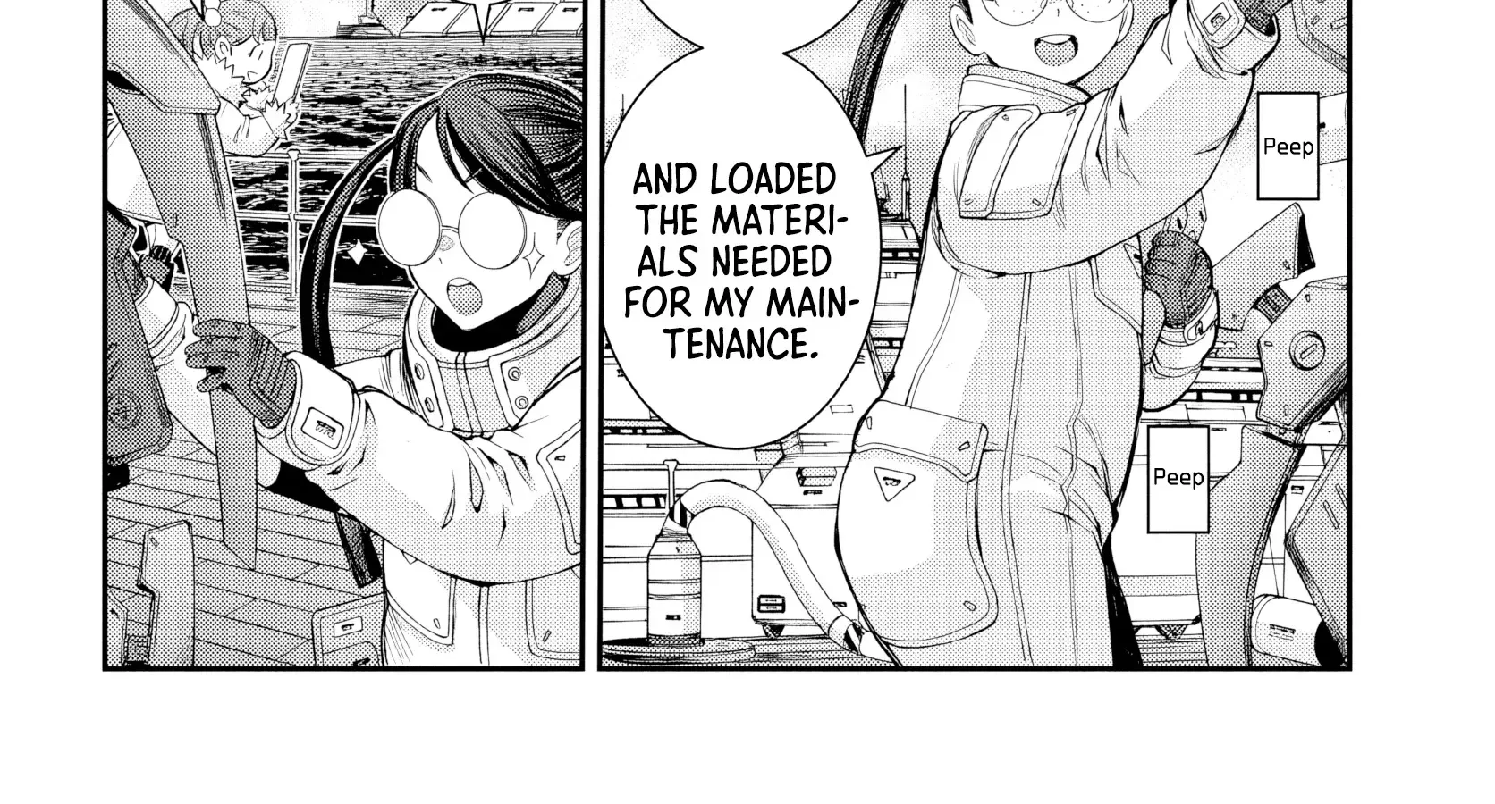 Aoki Hagane no Arpeggio Chapter 158 page 8 - 