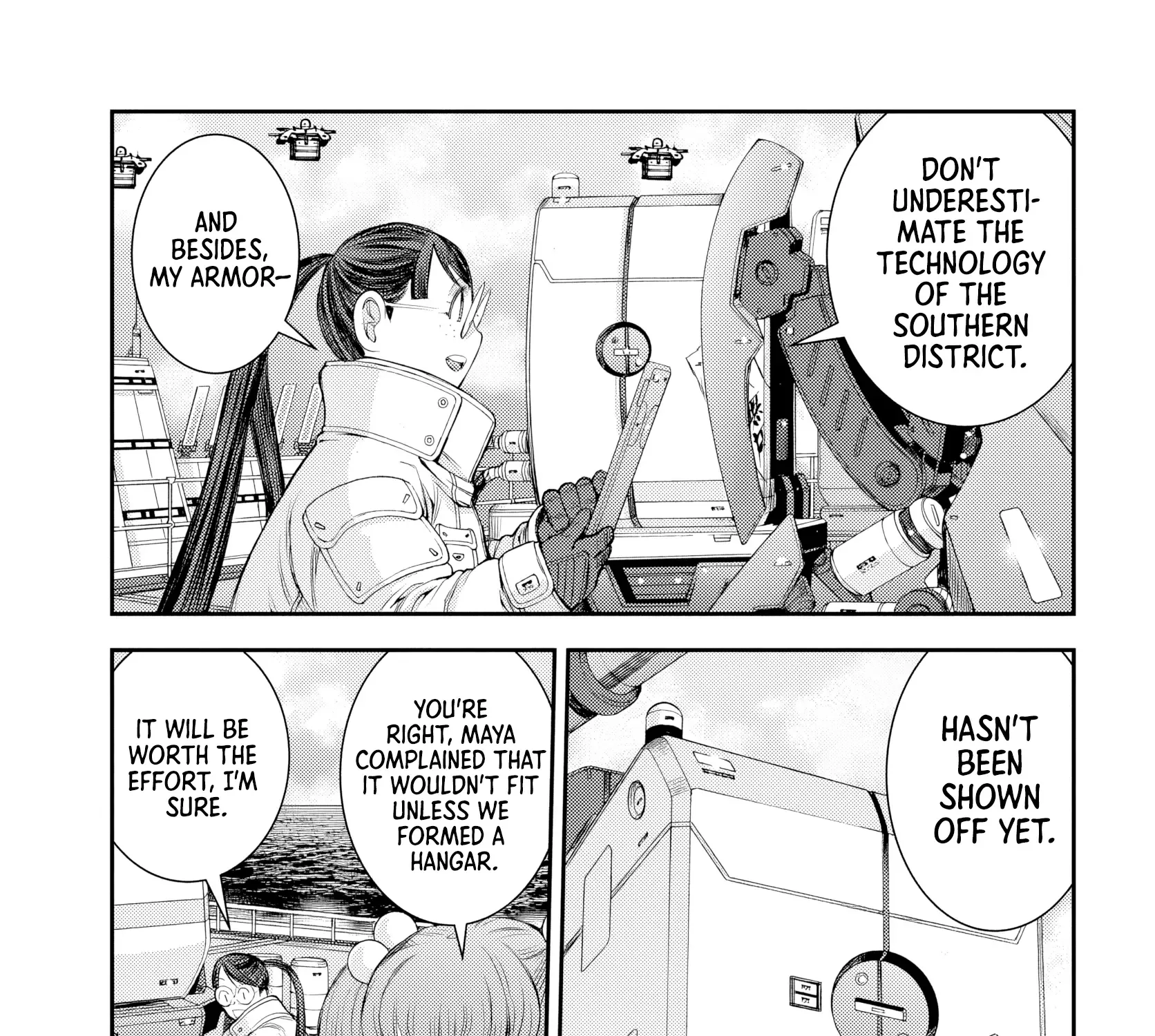 Aoki Hagane no Arpeggio Chapter 158 page 9 - 
