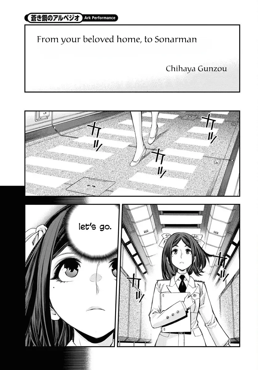 Aoki Hagane no Arpeggio Chapter 159 page 25 - 