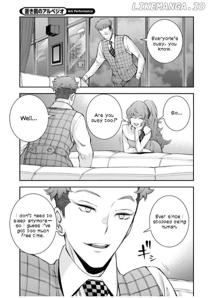 Aoki Hagane no Arpeggio Chapter 160 page 14 - 