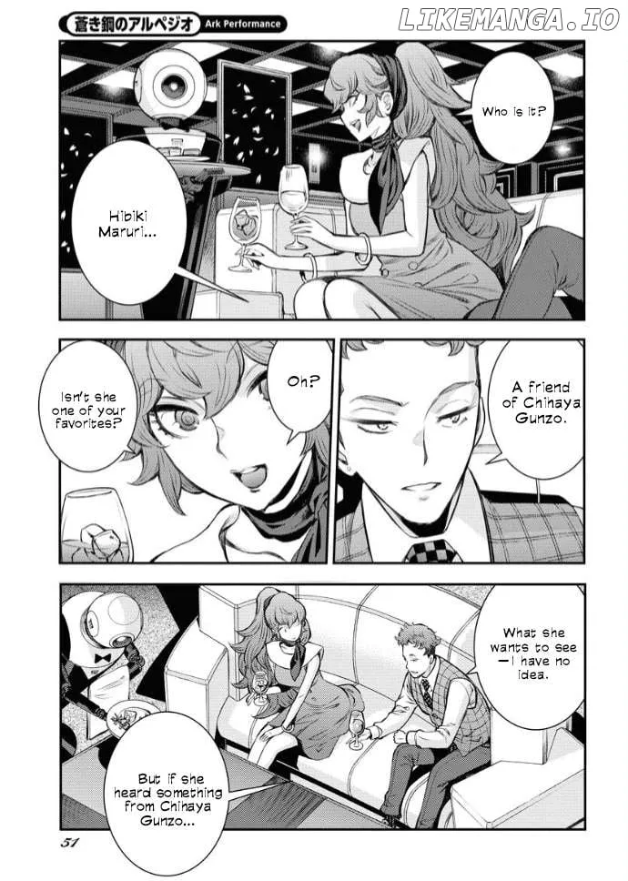 Aoki Hagane no Arpeggio Chapter 160 page 18 - 