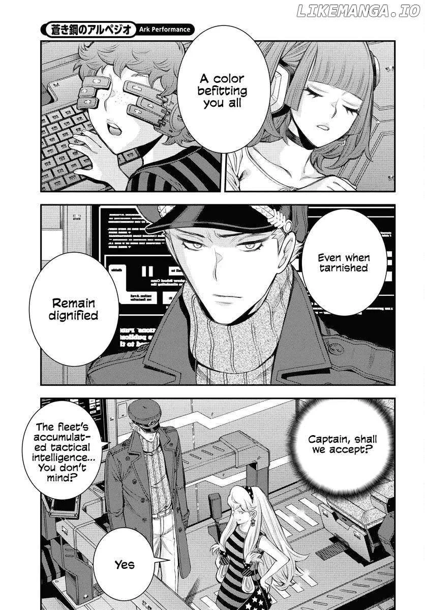 Aoki Hagane no Arpeggio Chapter 161 page 18 - 