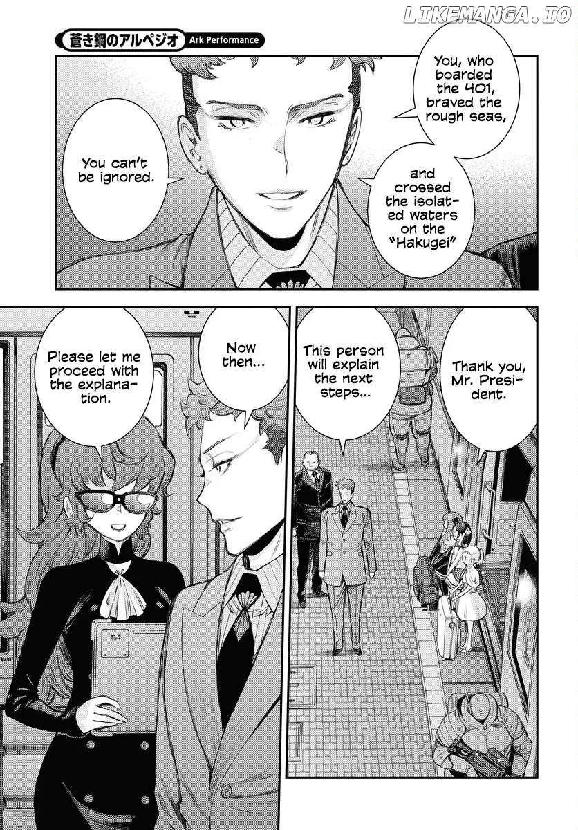 Aoki Hagane no Arpeggio Chapter 162 page 19 - 