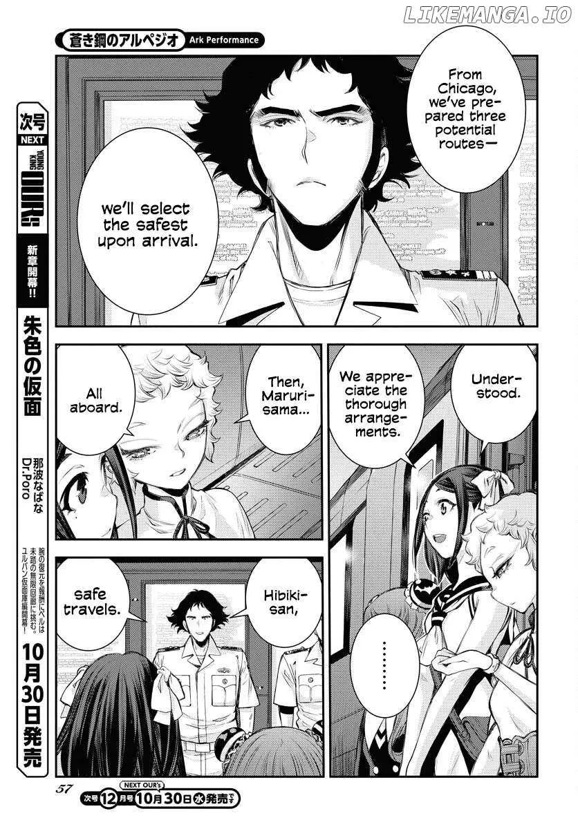 Aoki Hagane no Arpeggio Chapter 162 page 21 - 