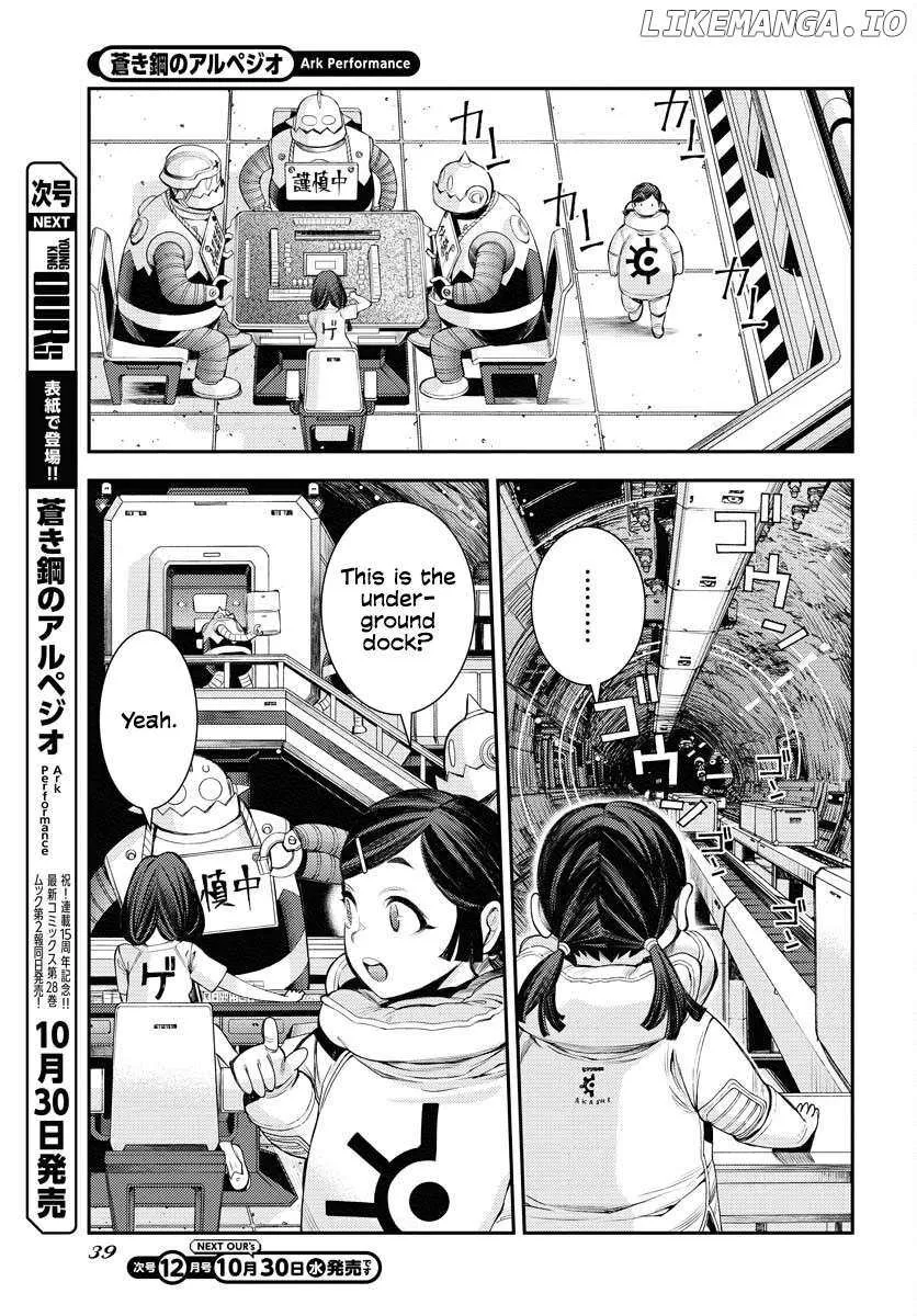 Aoki Hagane no Arpeggio Chapter 162 page 6 - 