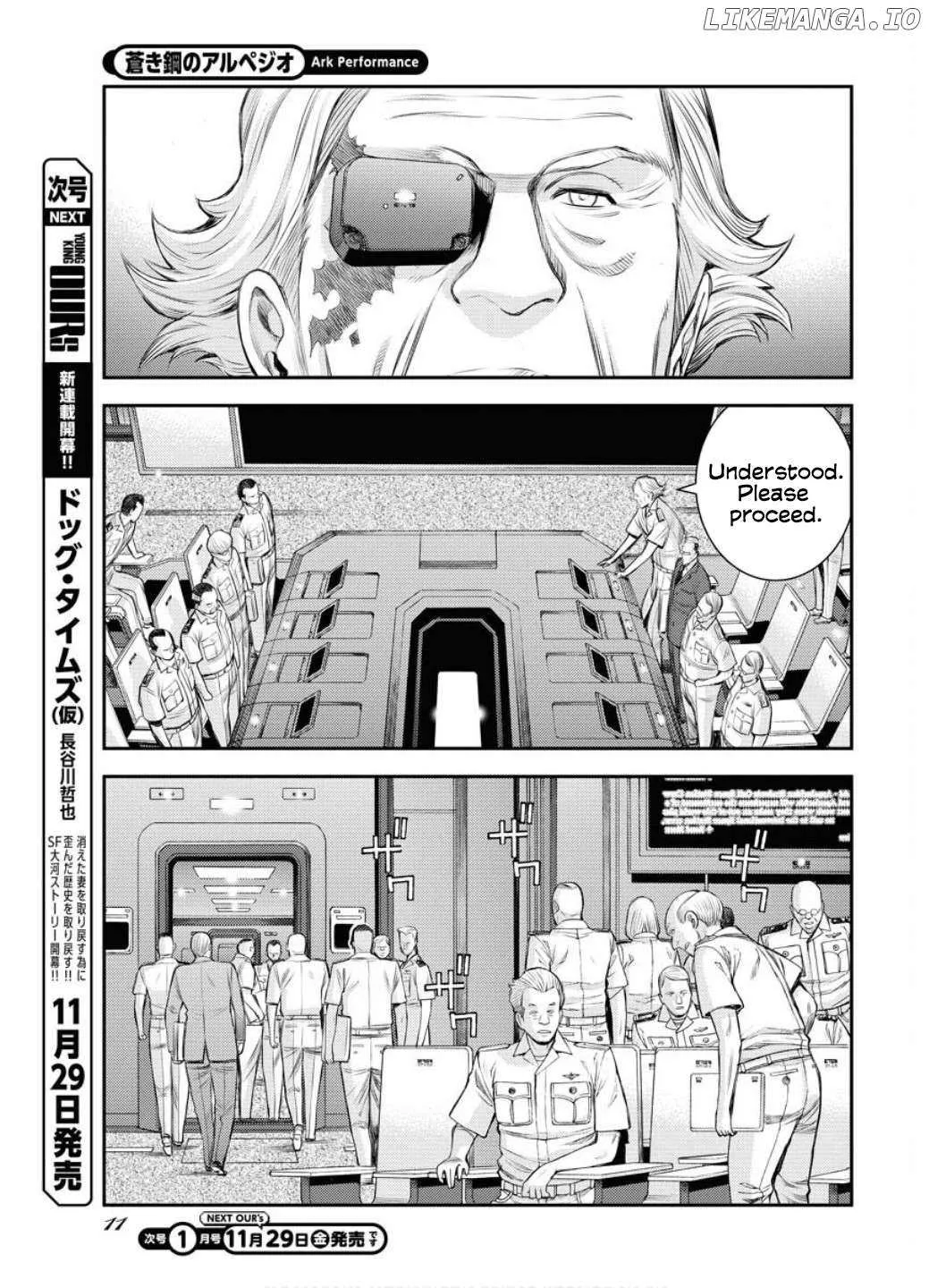 Aoki Hagane no Arpeggio Chapter 163 page 13 - 