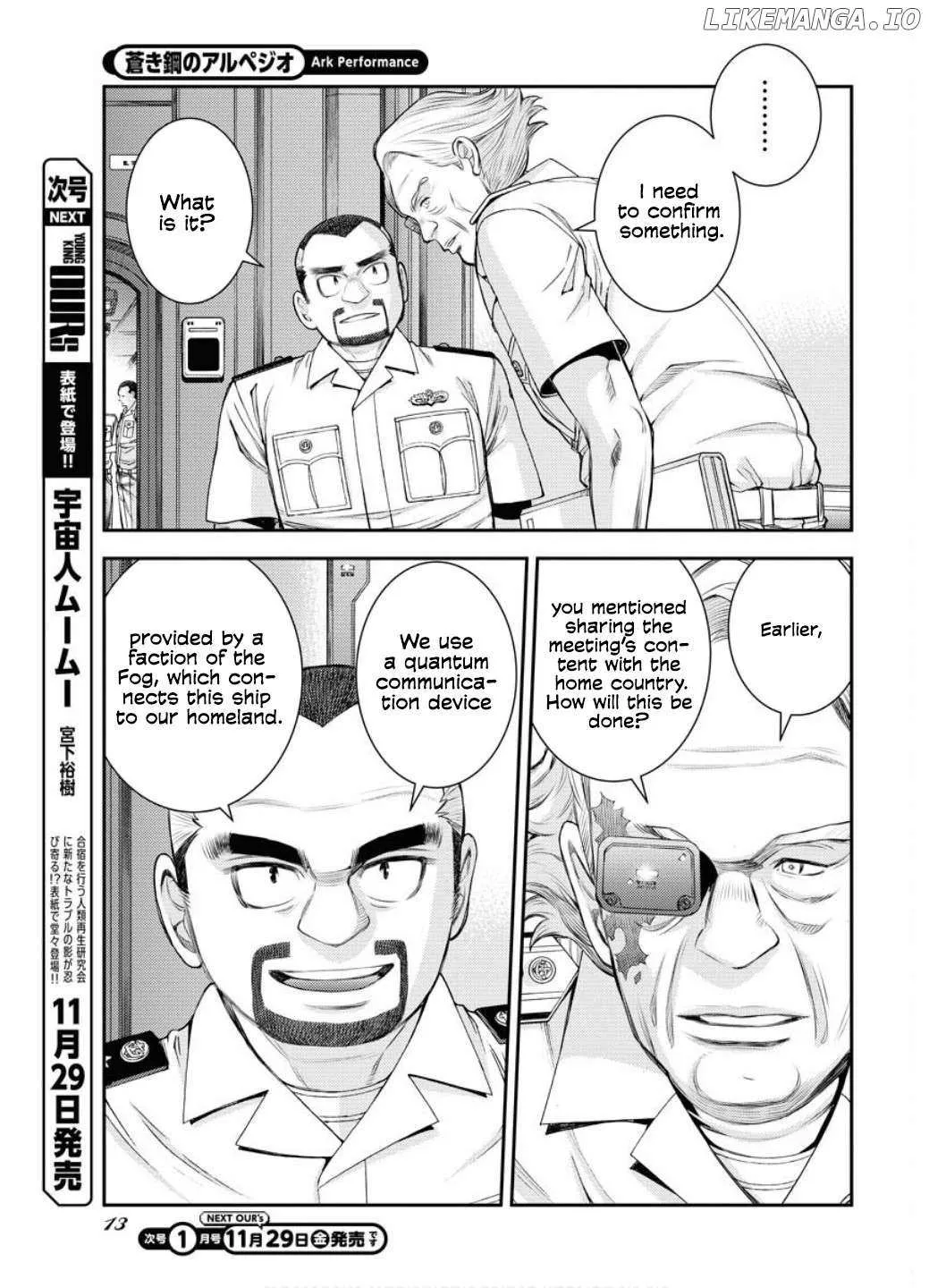 Aoki Hagane no Arpeggio Chapter 163 page 15 - 
