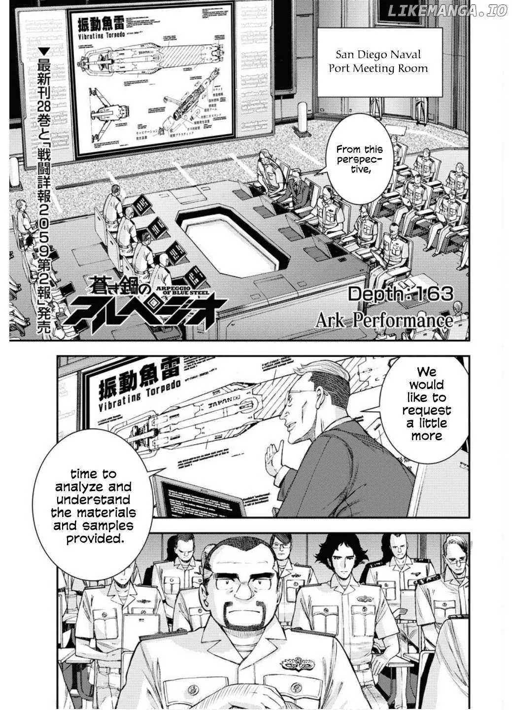 Aoki Hagane no Arpeggio Chapter 163 page 9 - 