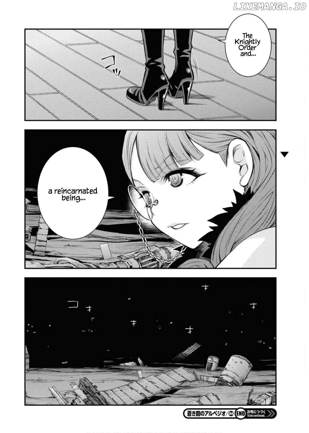 Aoki Hagane no Arpeggio Chapter 164 page 41 - 