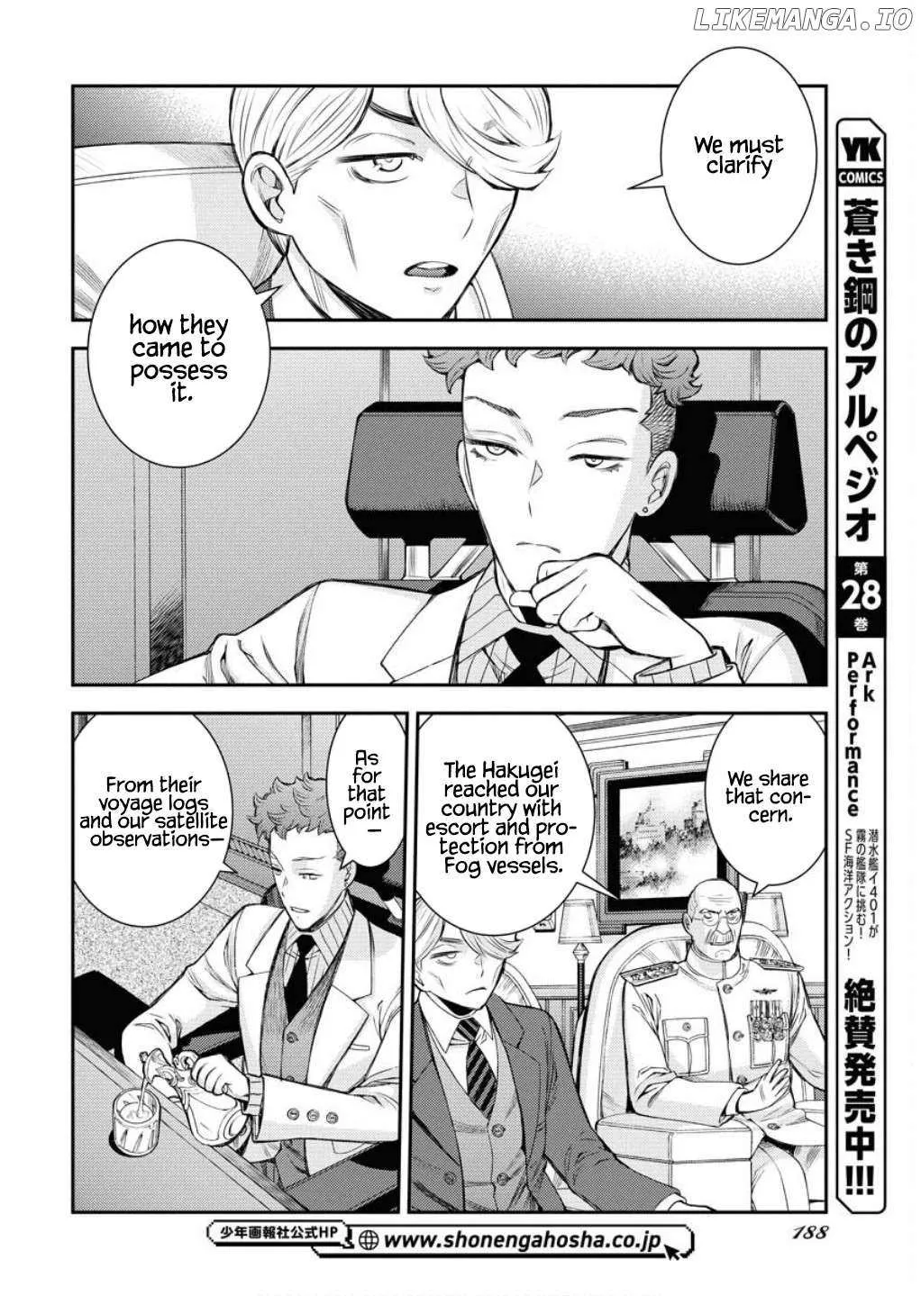 Aoki Hagane no Arpeggio Chapter 165 page 2 - 