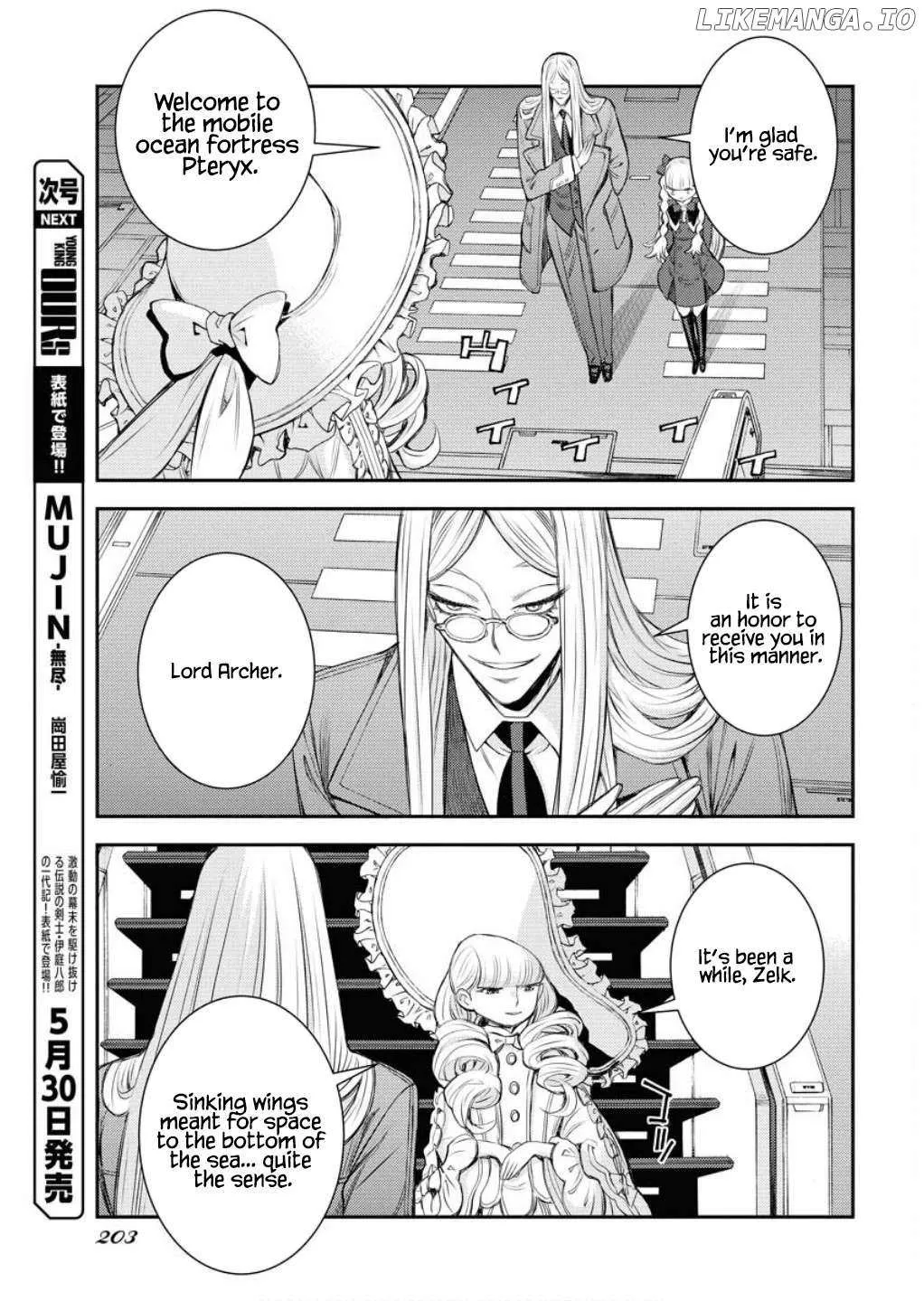 Aoki Hagane no Arpeggio Chapter 165 page 17 - 