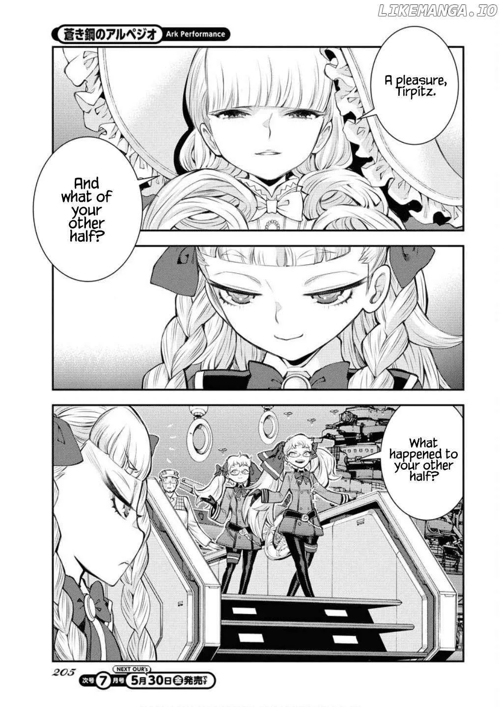 Aoki Hagane no Arpeggio Chapter 165 page 19 - 