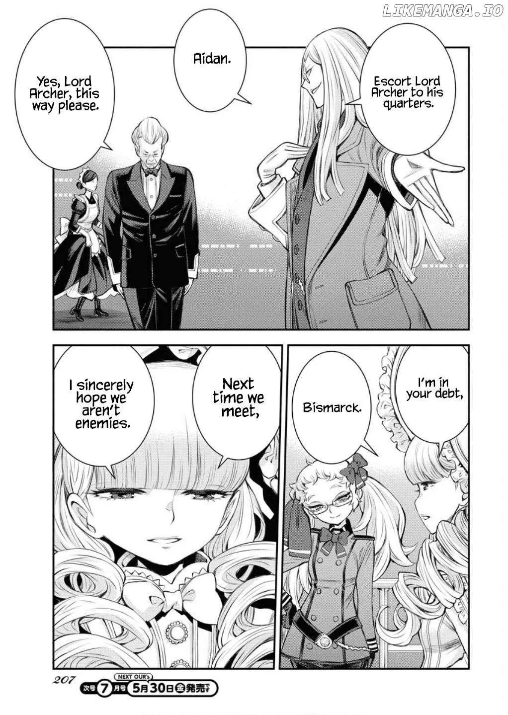 Aoki Hagane no Arpeggio Chapter 165 page 21 - 