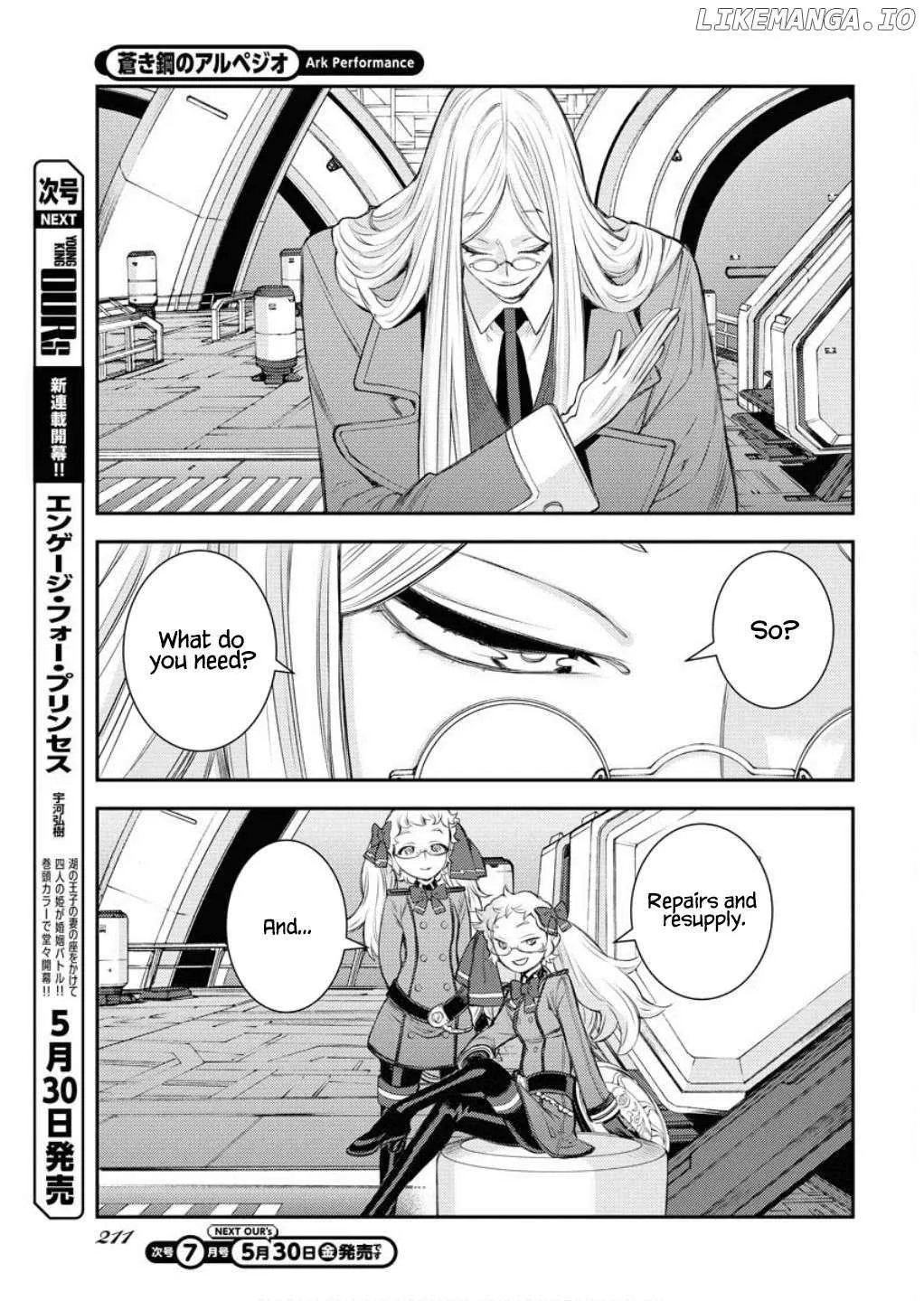 Aoki Hagane no Arpeggio Chapter 165 page 25 - 