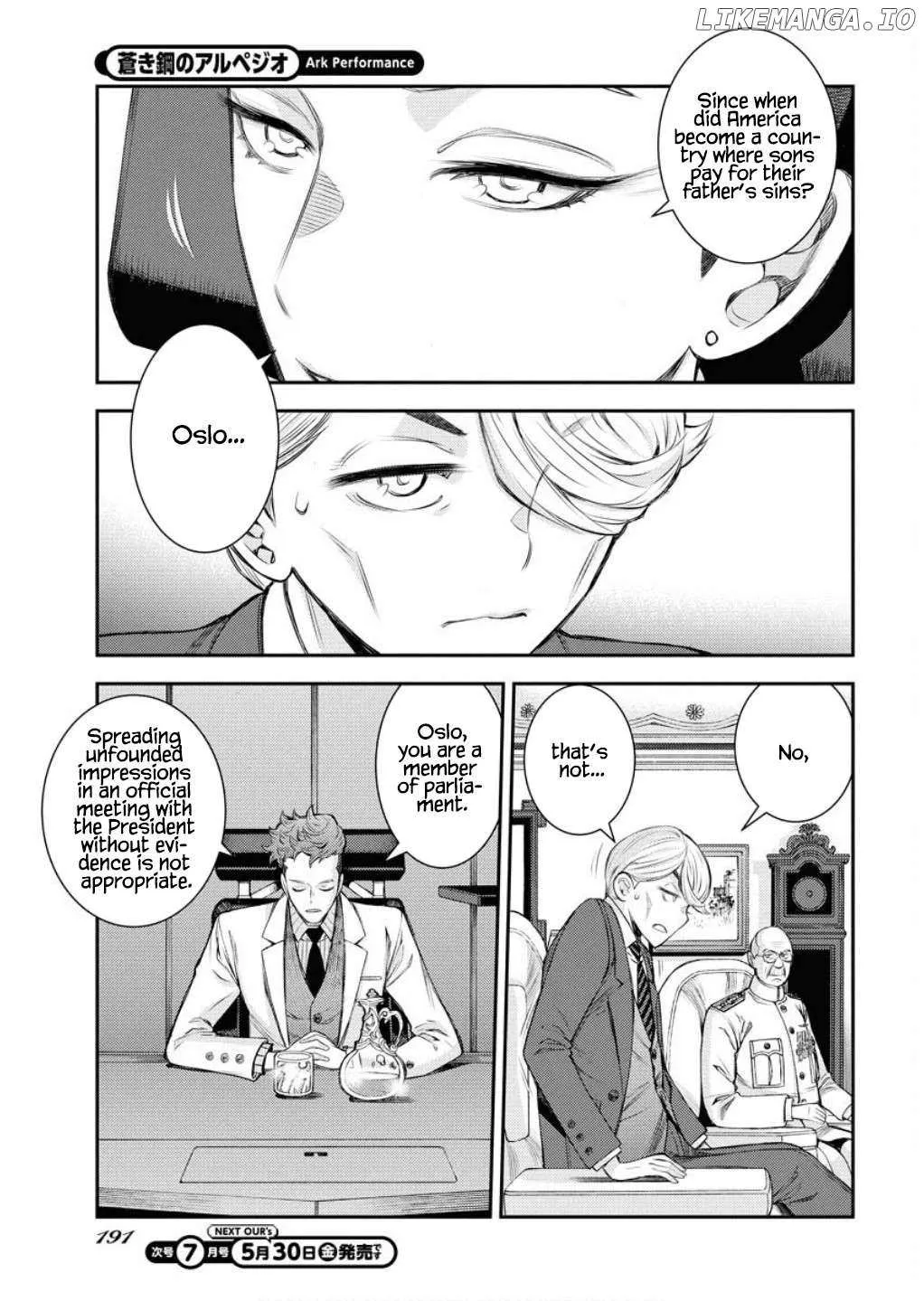 Aoki Hagane no Arpeggio Chapter 165 page 5 - 