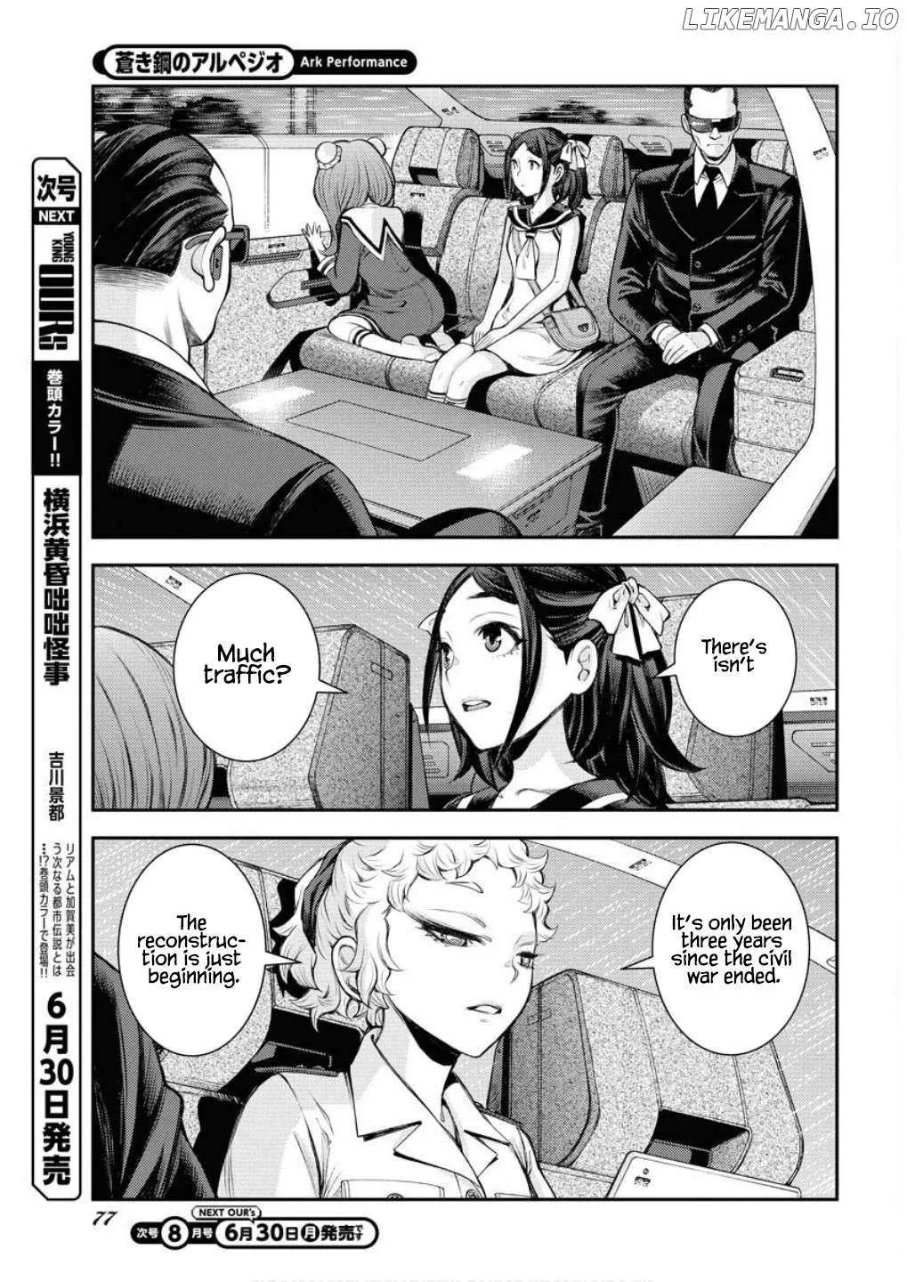 Aoki Hagane no Arpeggio Chapter 166 page 25 - 